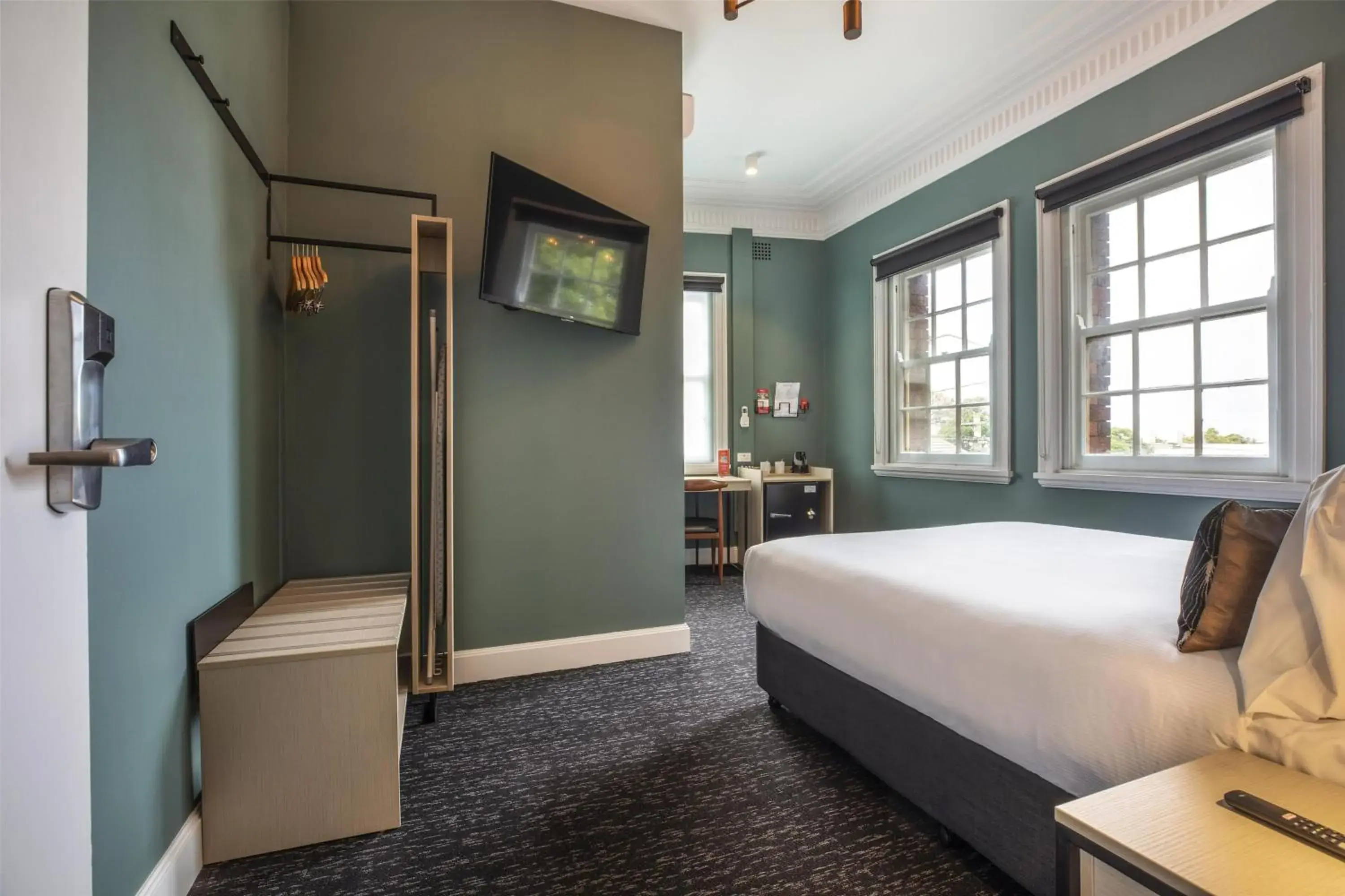 Bedroom, Bed in Nightcap at Pymble Hotel Bedroom, Bed in Nightcap at Pymble Hotel