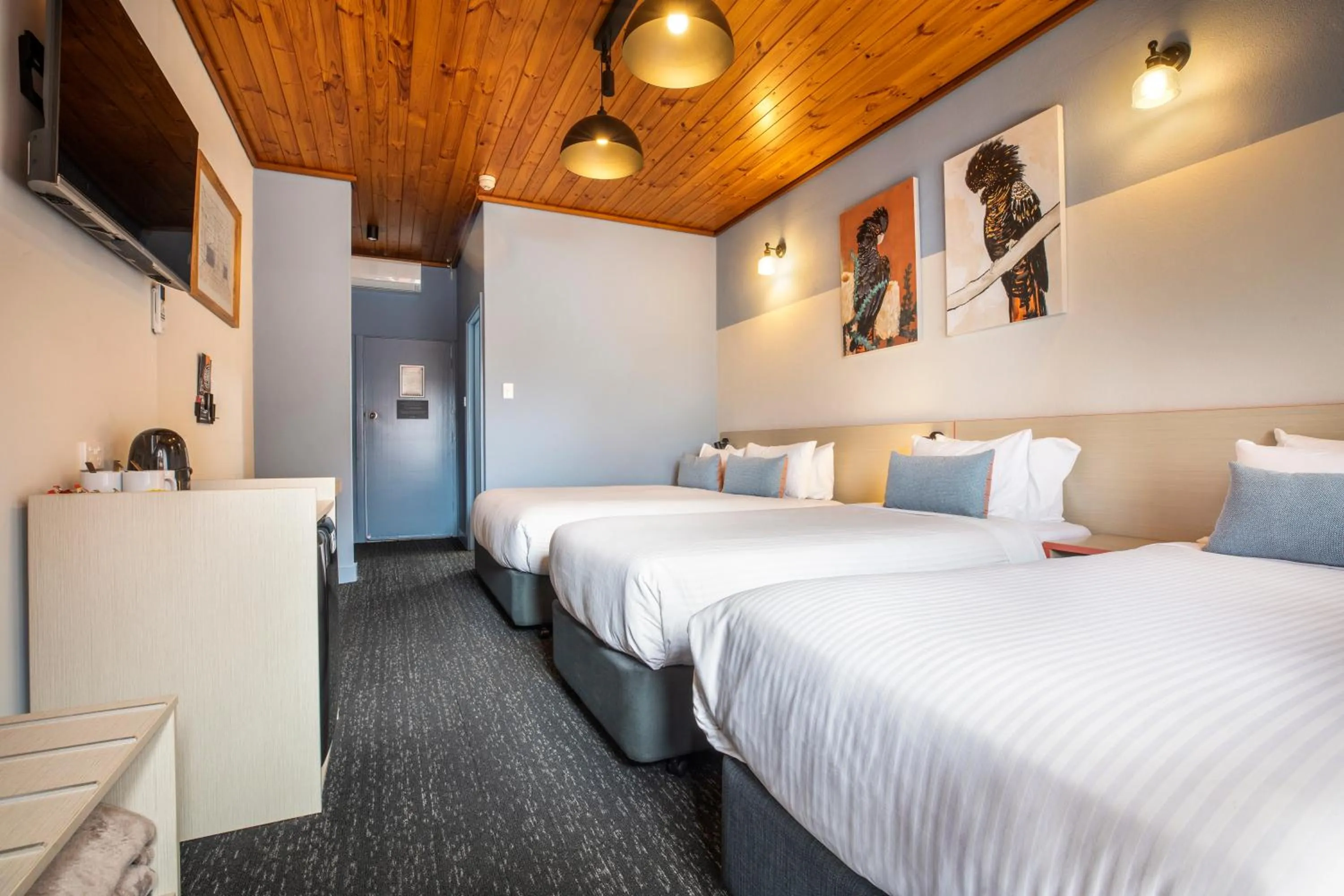 Bedroom, Bed in Nightcap at Federal Hotel Mt Gambier