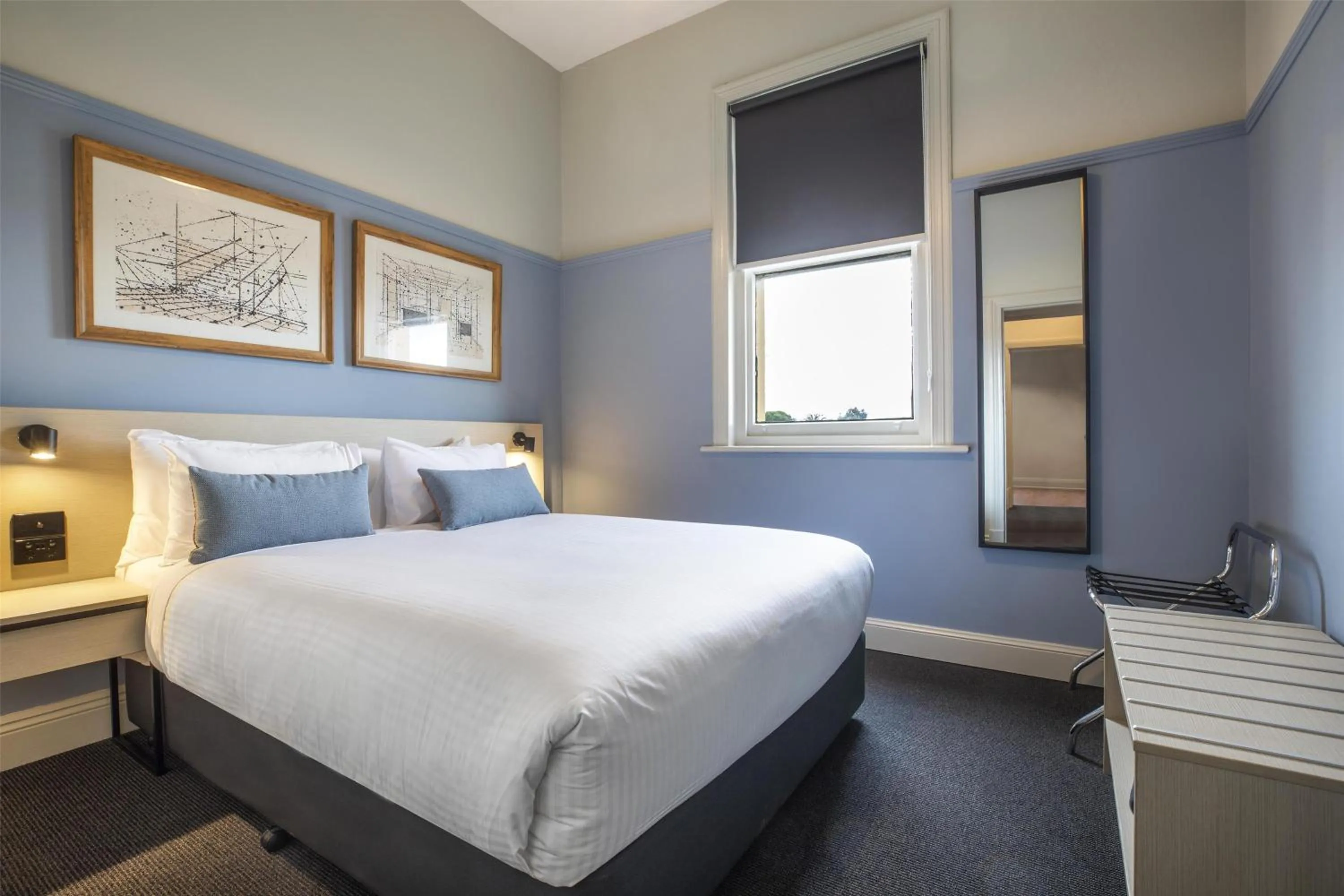 Bedroom, Bed in Nightcap at Federal Hotel Mt Gambier