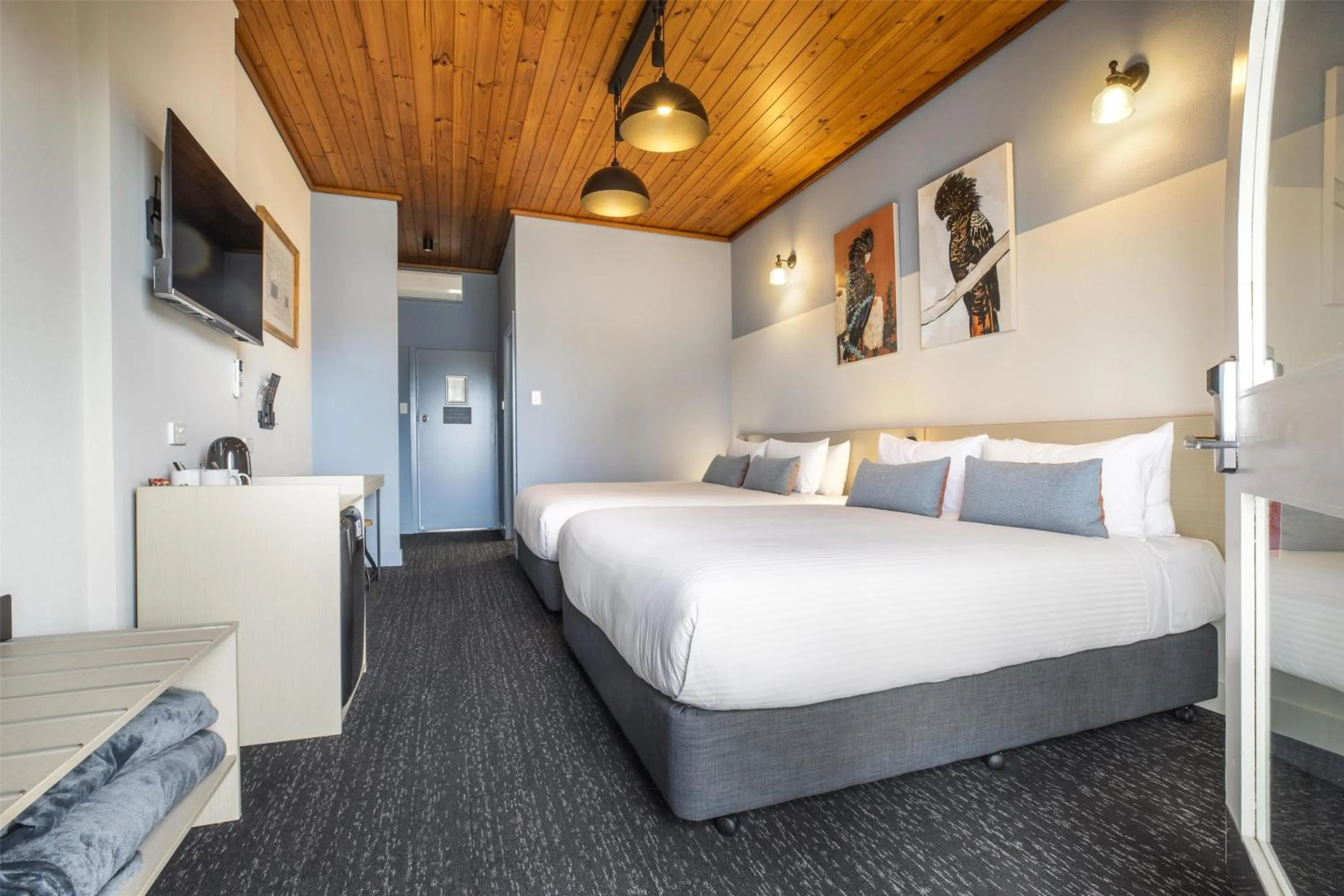 Bedroom, Bed in Nightcap at Federal Hotel Mt Gambier