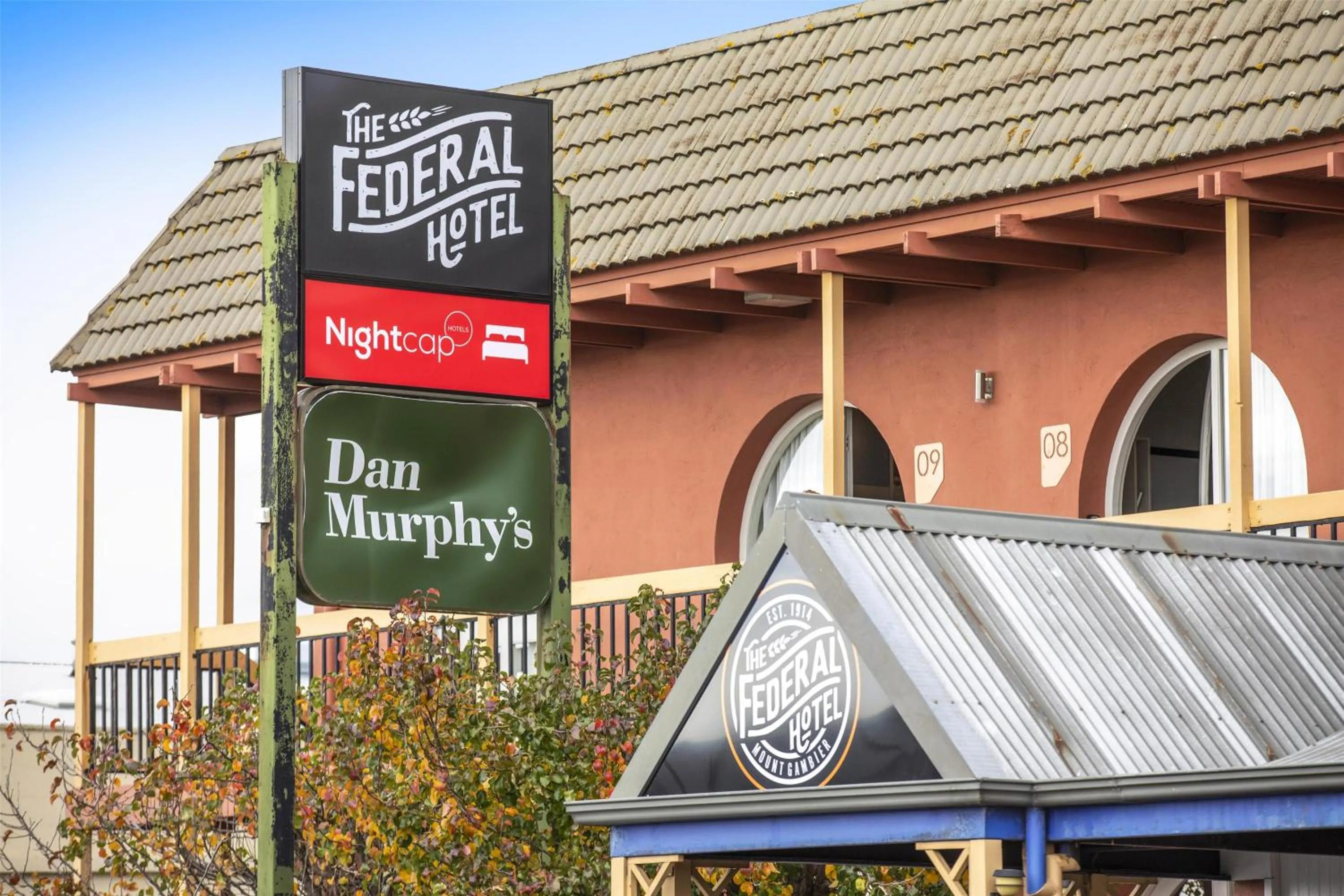 Property building in Nightcap at Federal Hotel Mt Gambier