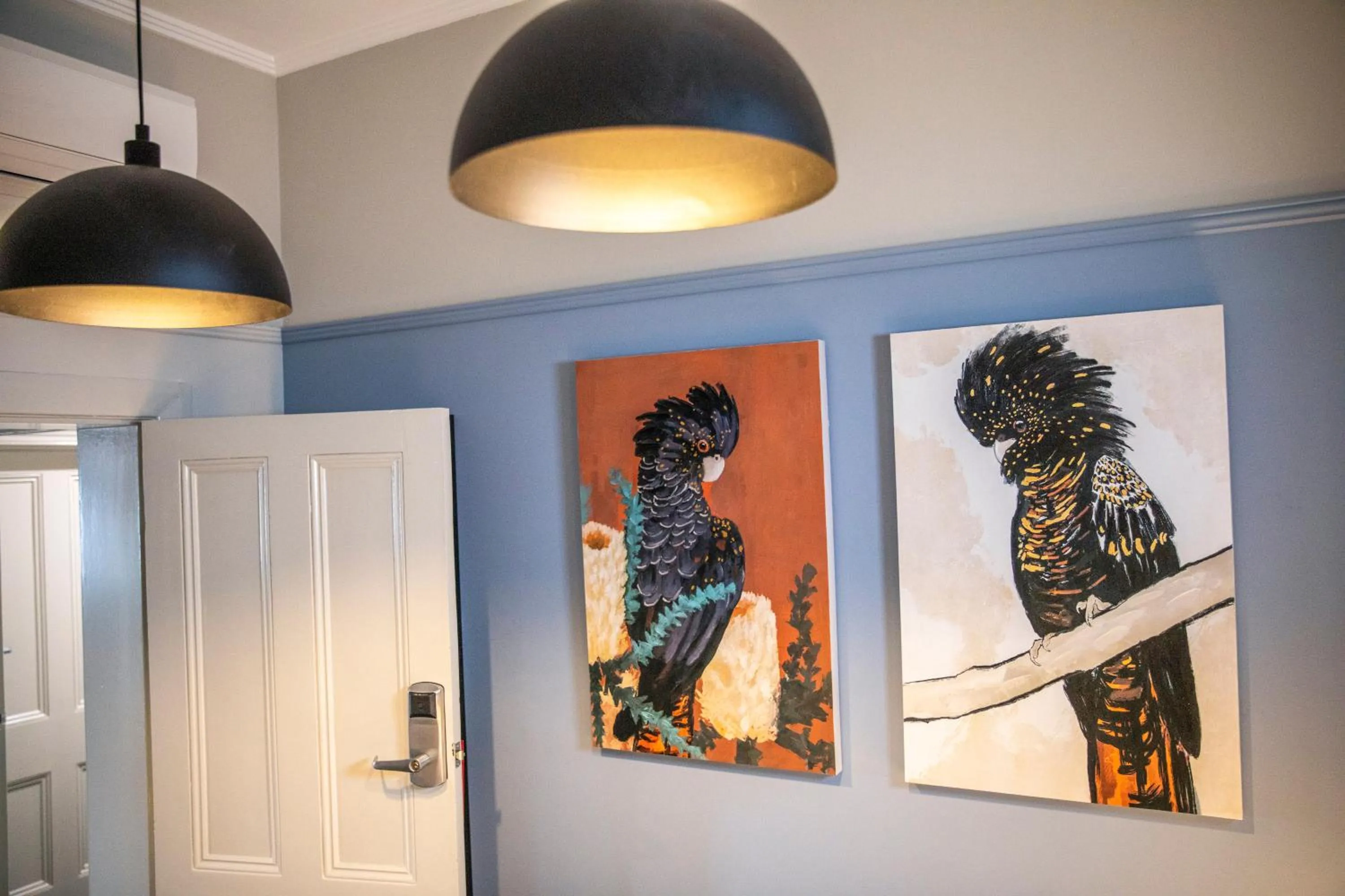 Decorative detail in Nightcap at Federal Hotel Mt Gambier