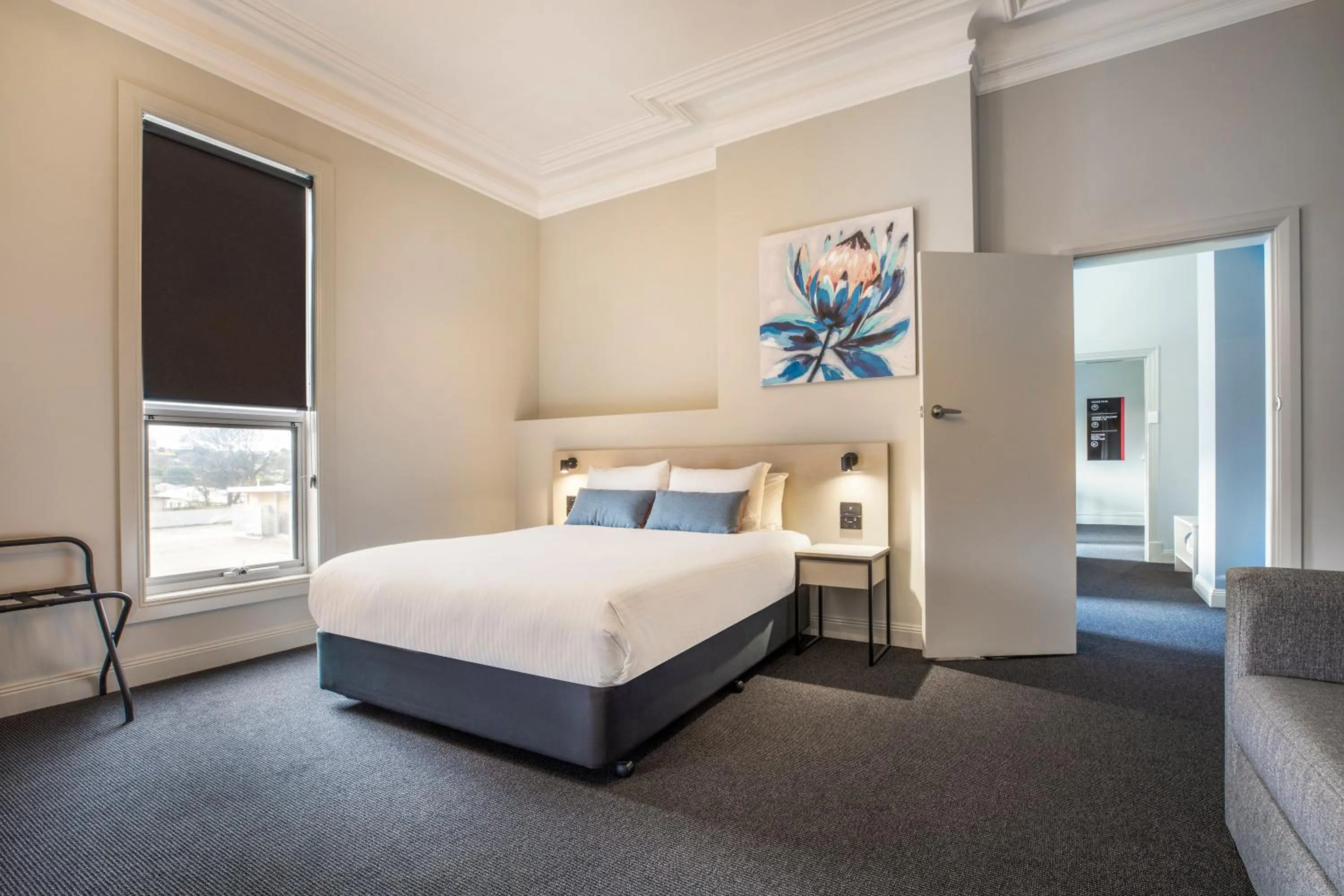 Photo of the whole room, Bed in Nightcap at Federal Hotel Mt Gambier