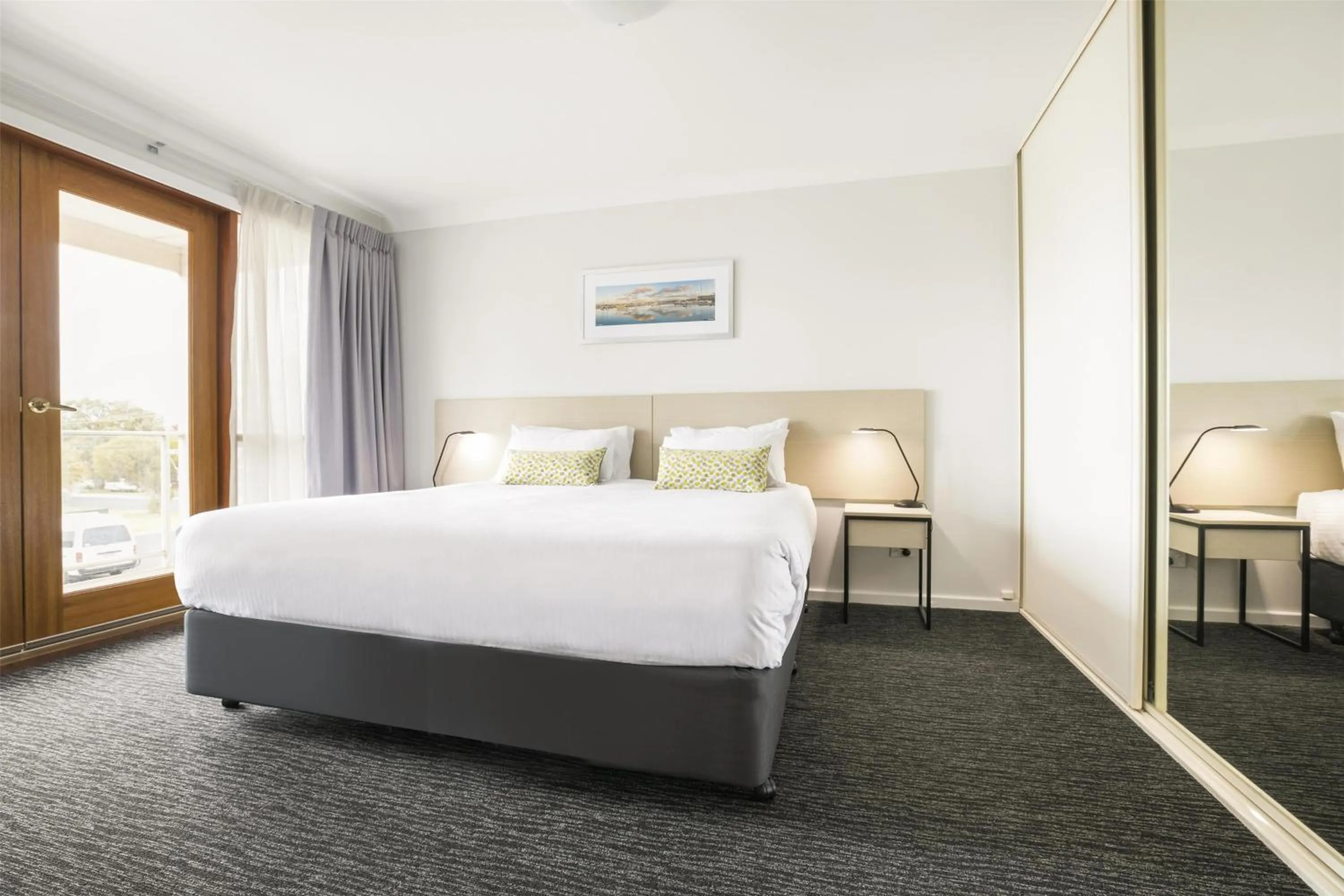 Bedroom, Bed in Nightcap at the Ship Inn