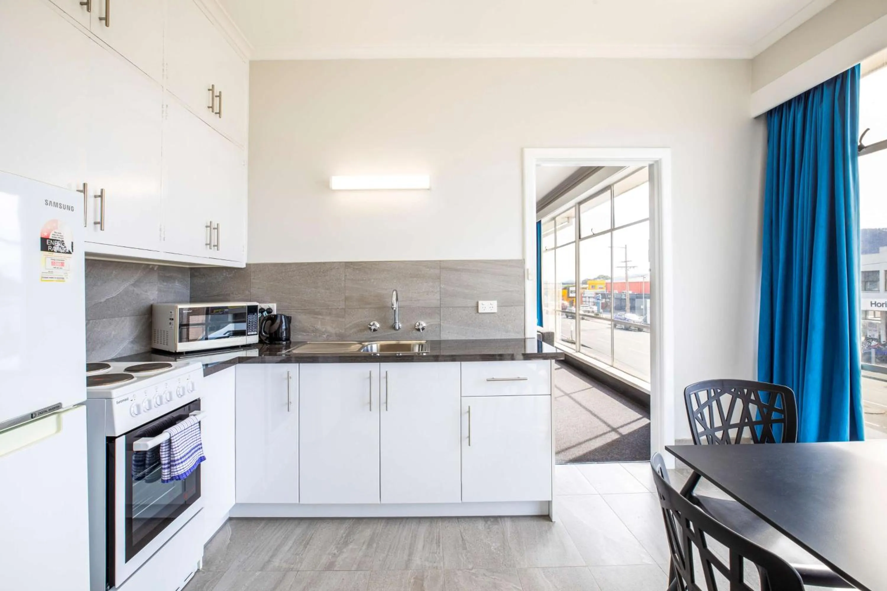 Kitchen or kitchenette in Nightcap at Carlyle Hotel