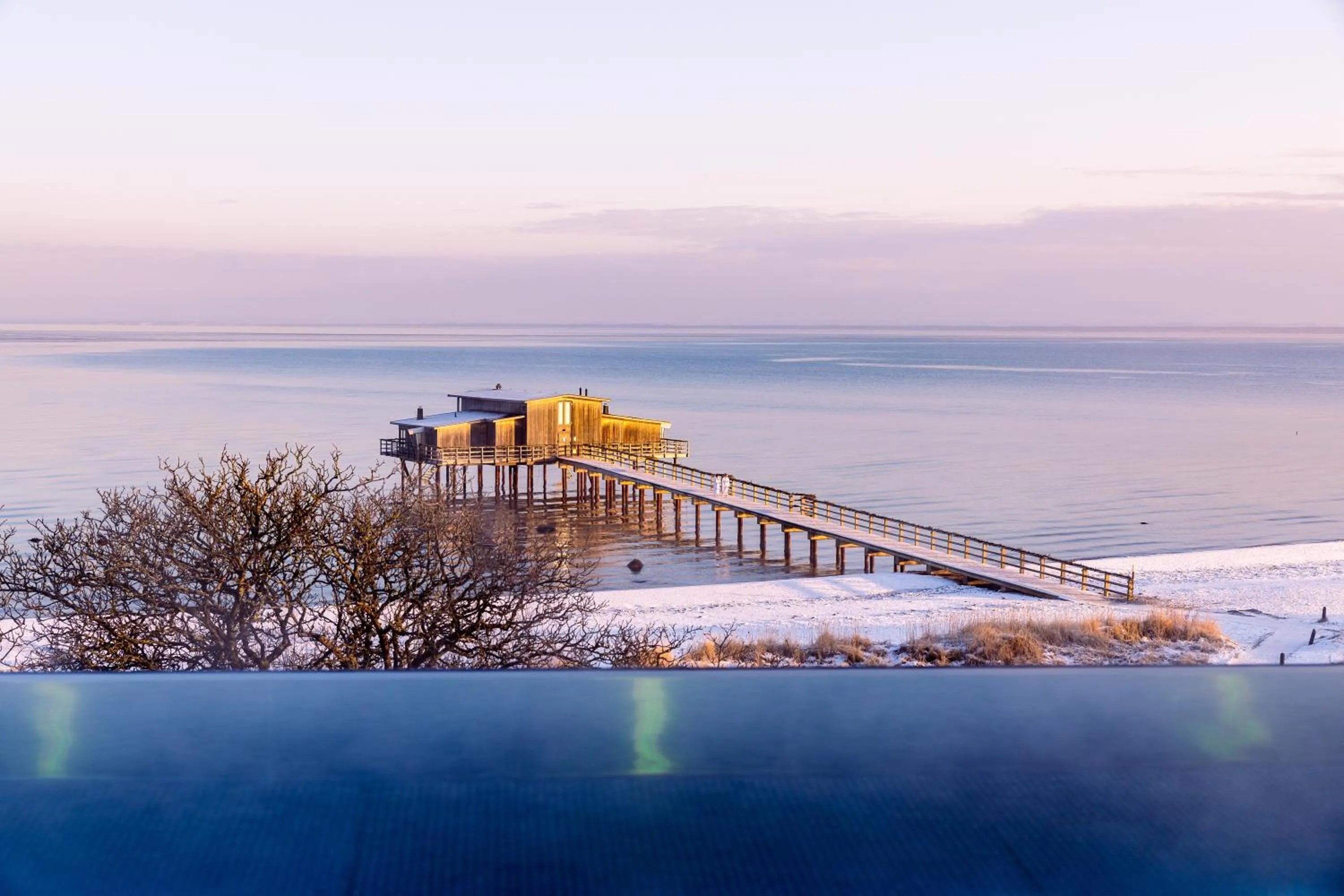 Swimming pool in Hotel Skansen Båstad