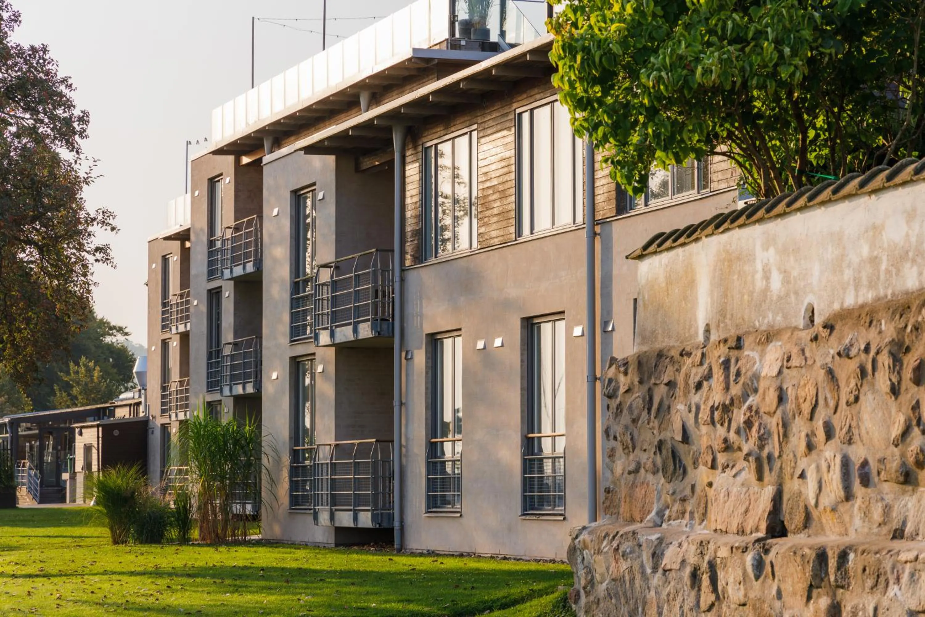 Property building in Hotel Skansen Båstad
