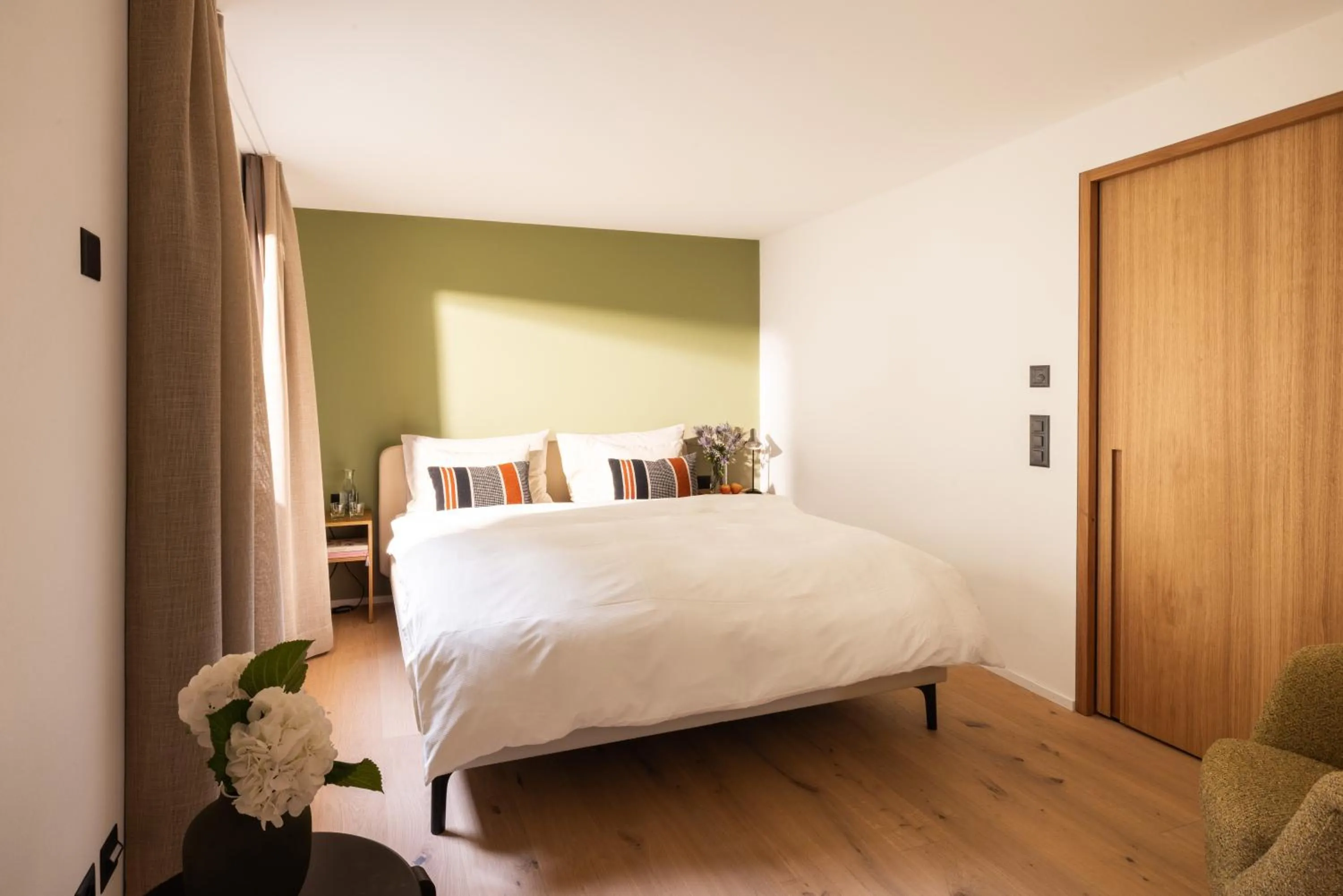 Bed in Hotel Chesa Rosatsch - Home of Food