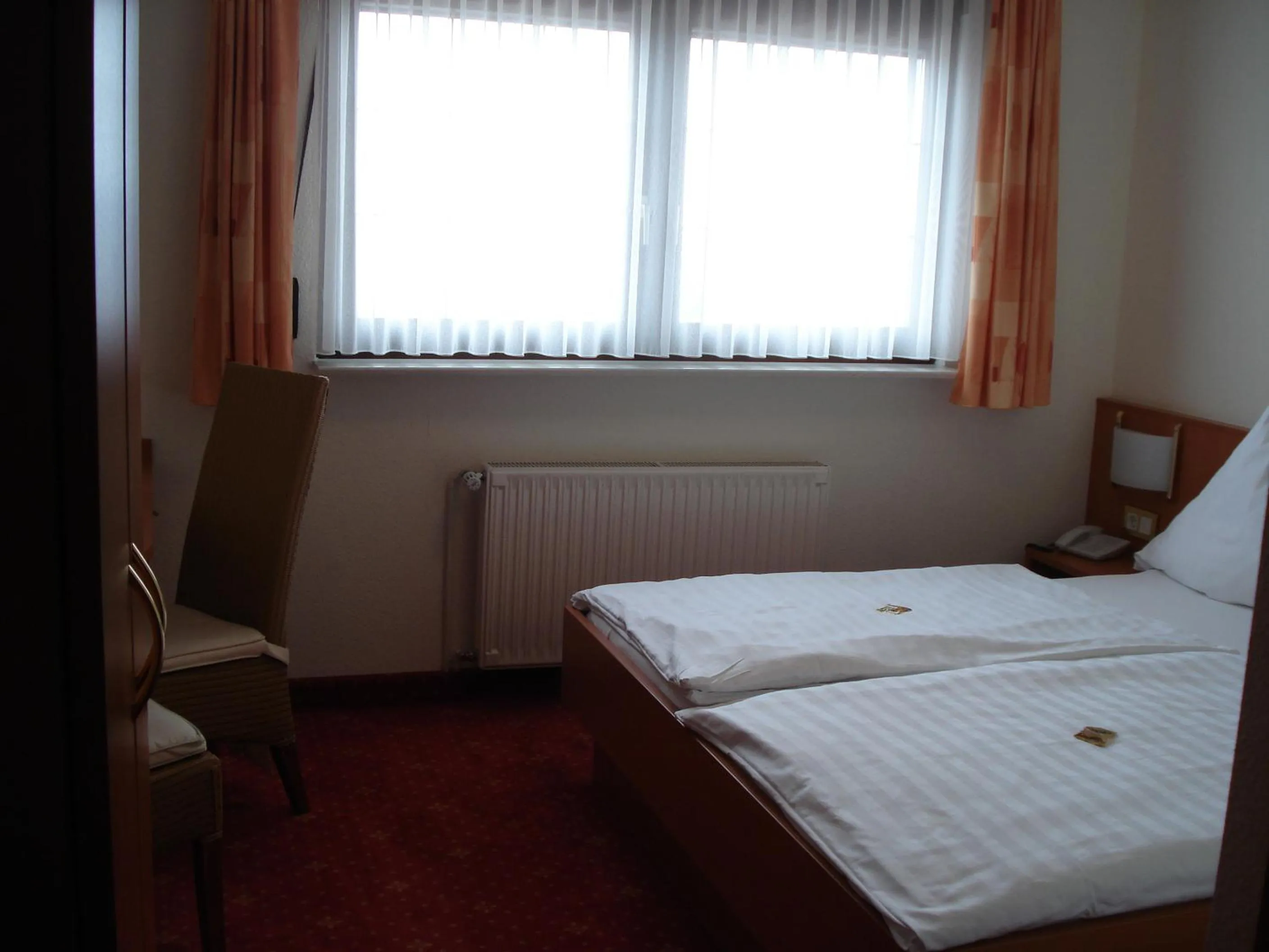 Bedroom, Bed in Panorama Hotel am Frankenstein