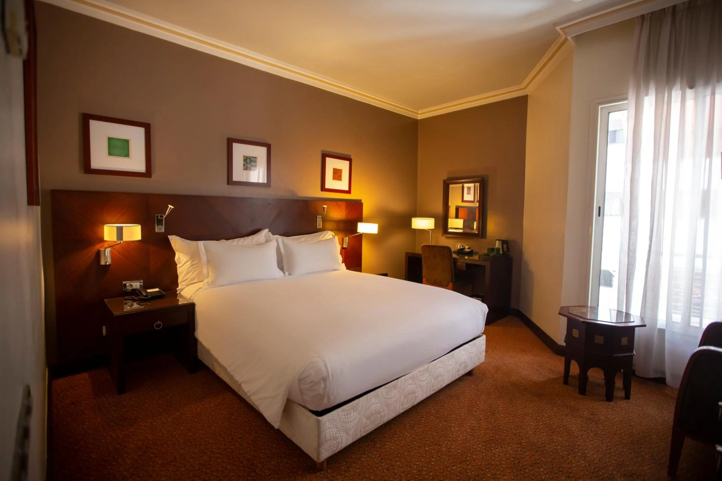 Bed in Hotel Atlantic Agdal