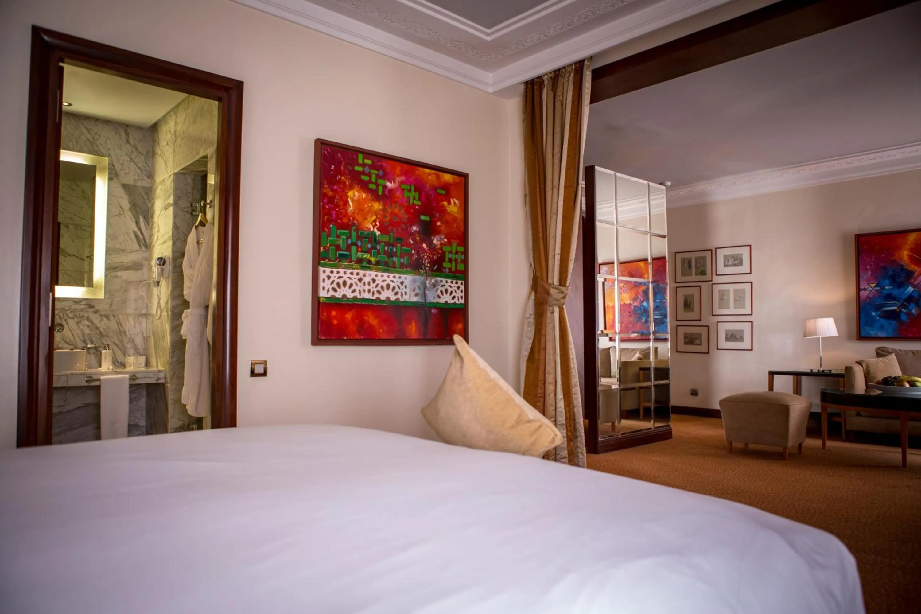 Bedroom, Bed in Hotel Atlantic Agdal