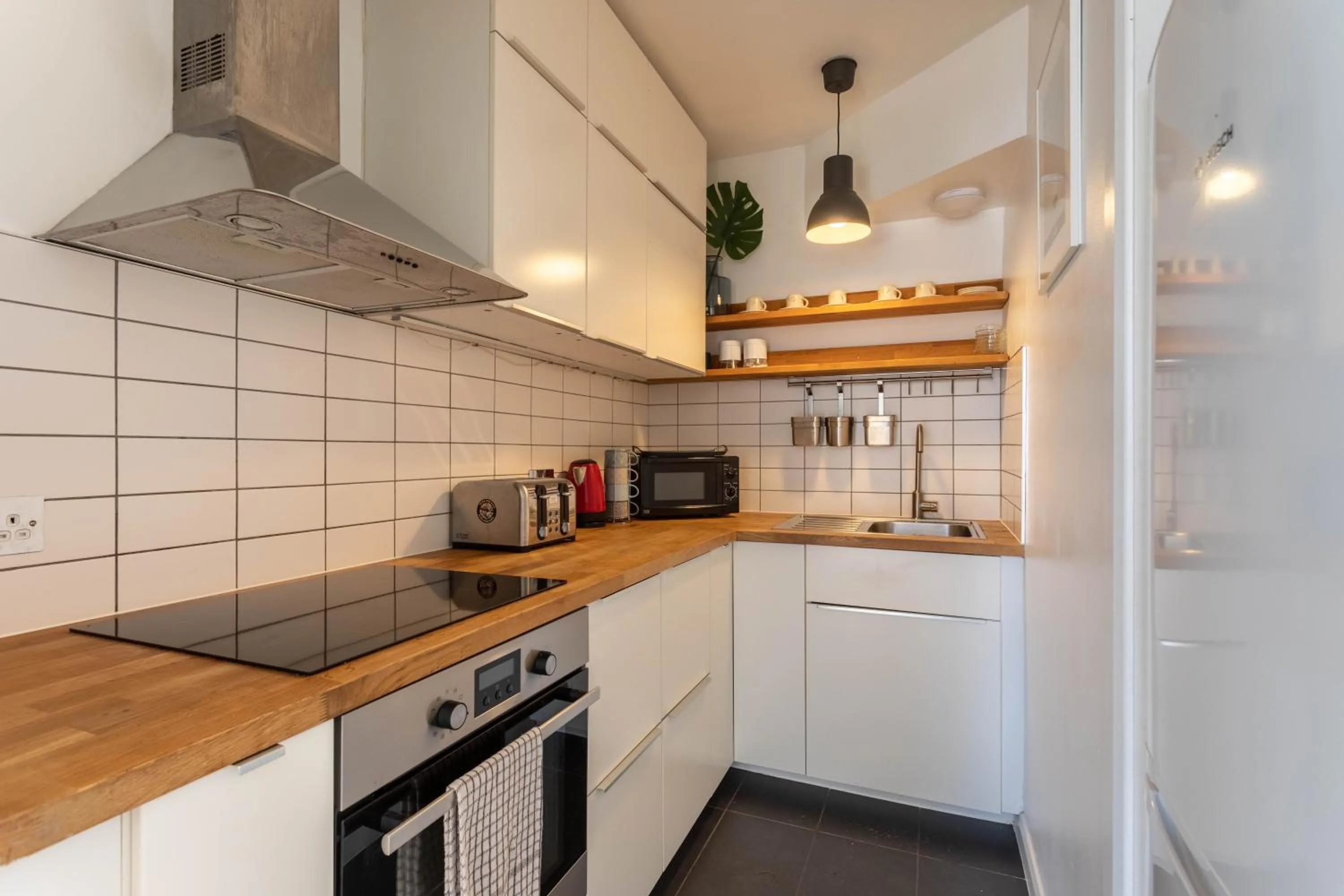 Kitchen or kitchenette in Merchant City Apartment