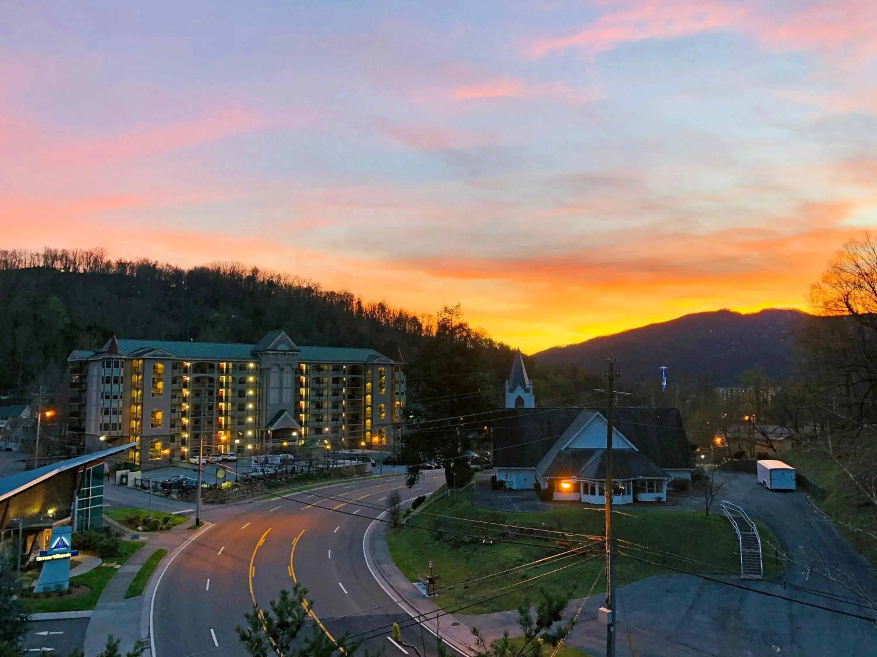 Mountain view in Gatlinburg View Lodge