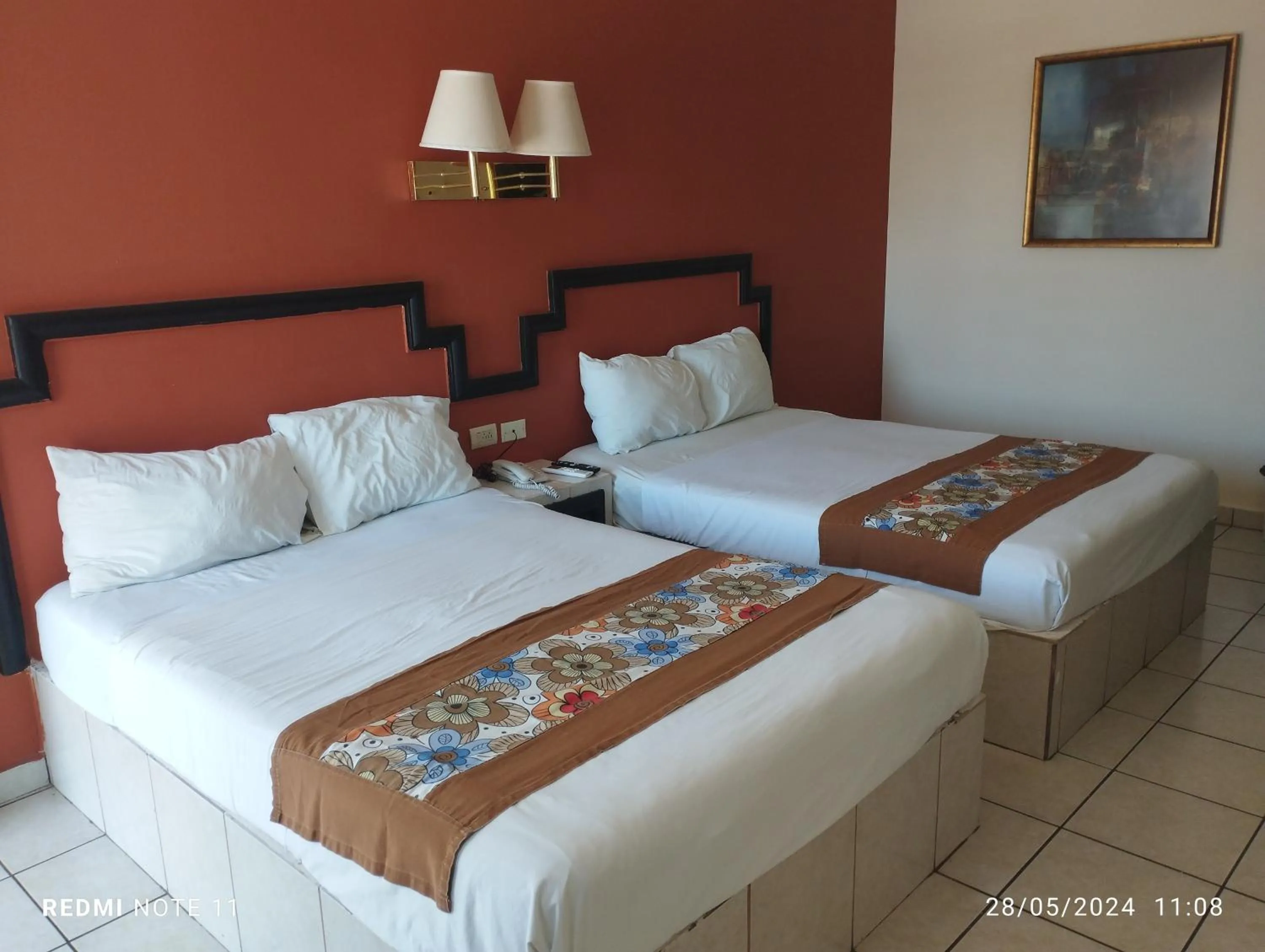 Bed in Hotel Hacienda Nainari