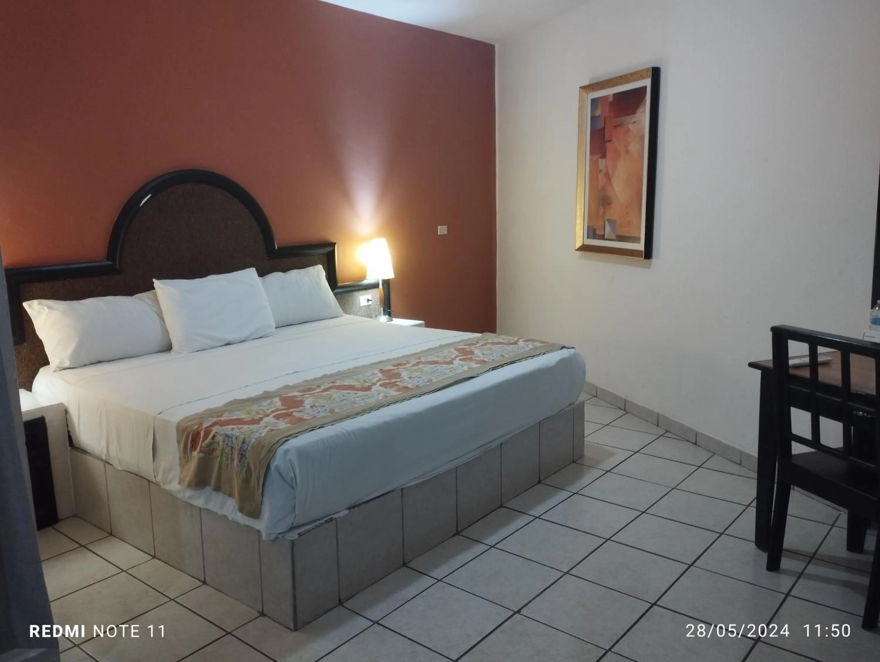 Bed in Hotel Hacienda Nainari