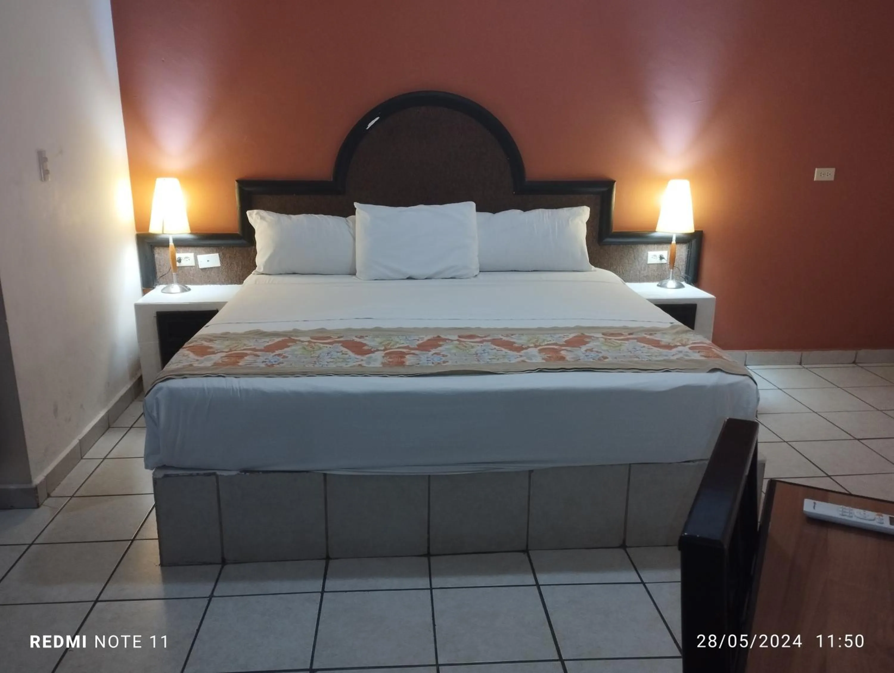 Bed in Hotel Hacienda Nainari