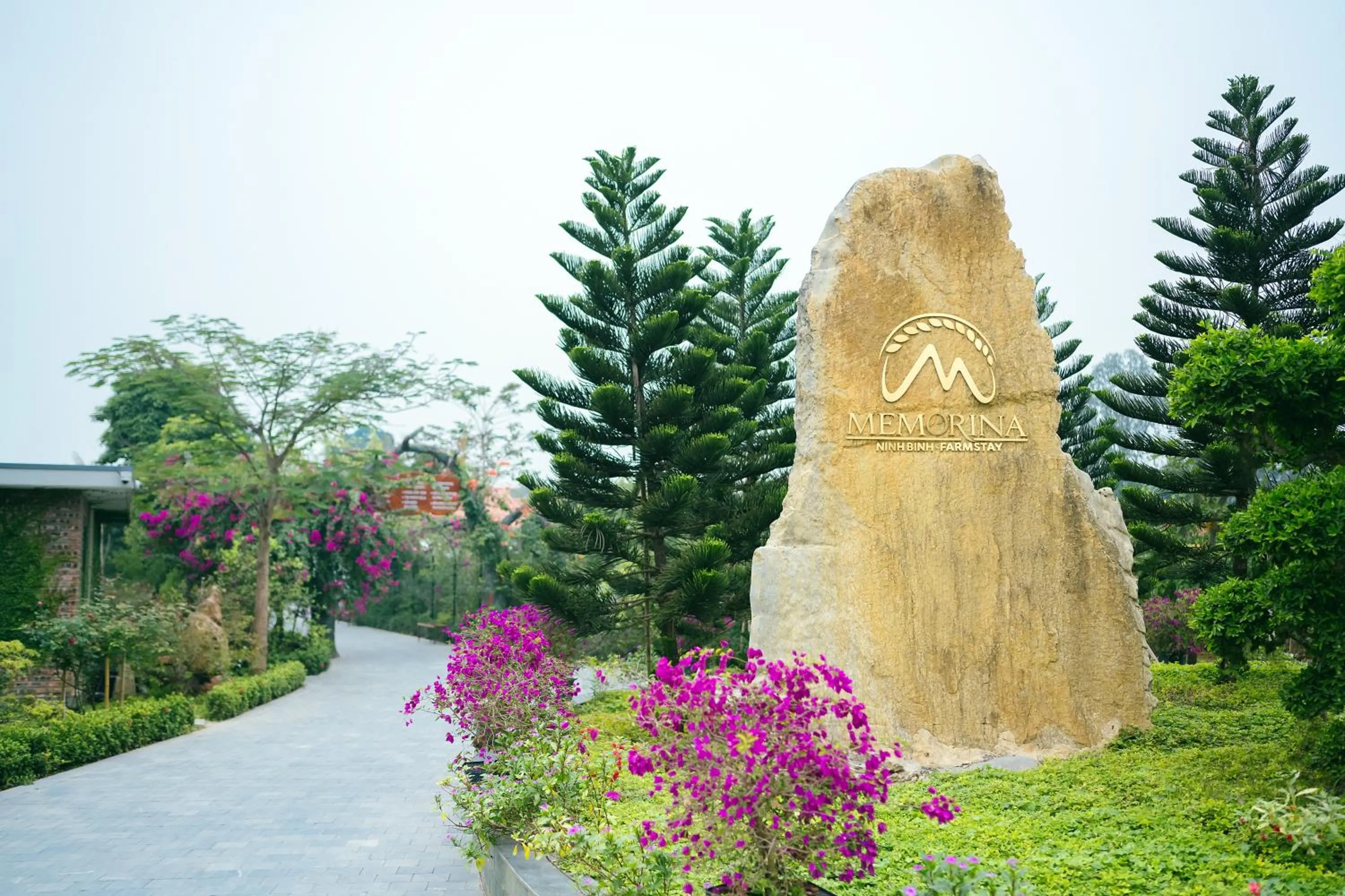 Garden in Memorina Ninh Binh Resort