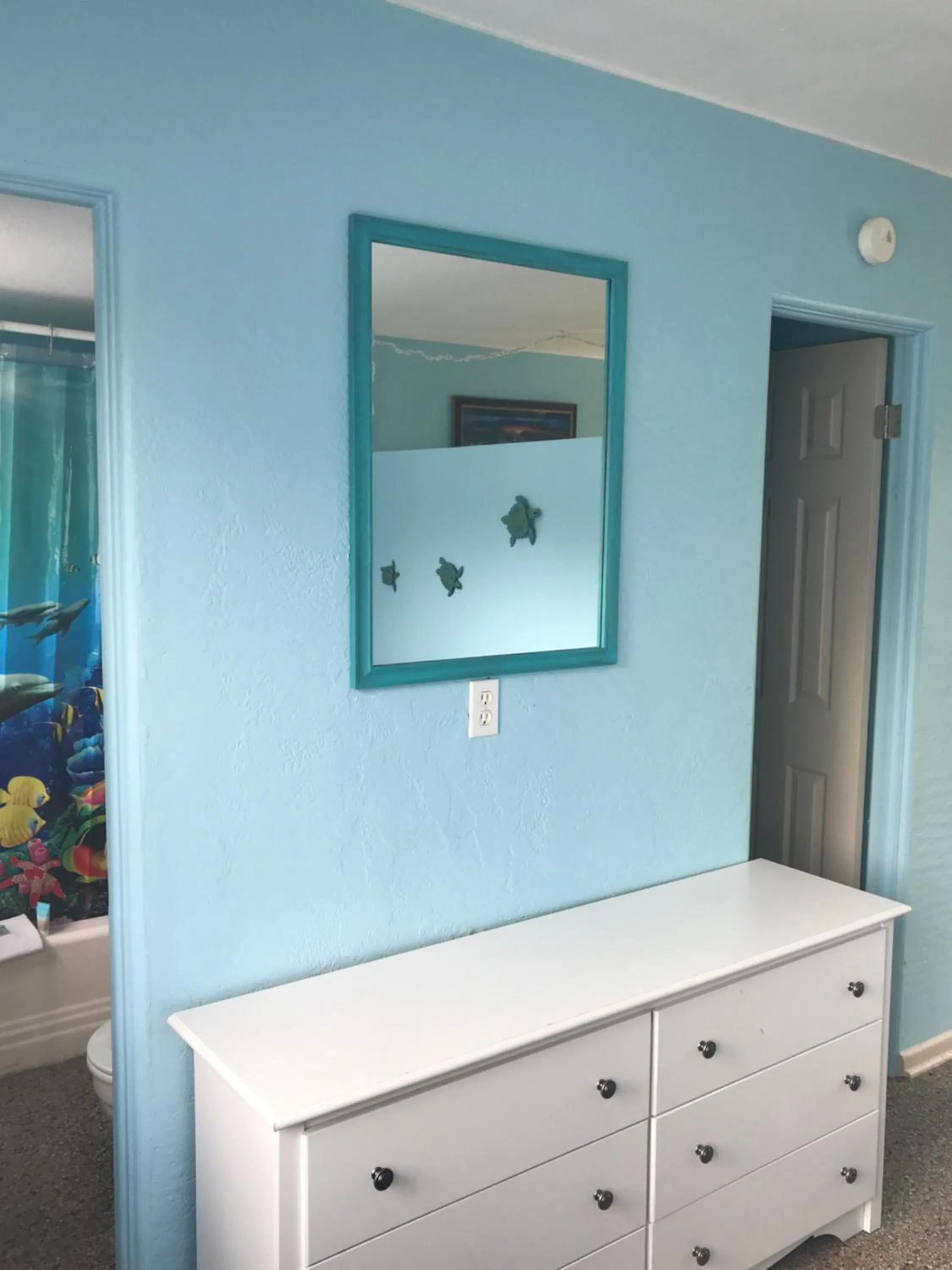 Bed in South Beach Inn - Cocoa Beach