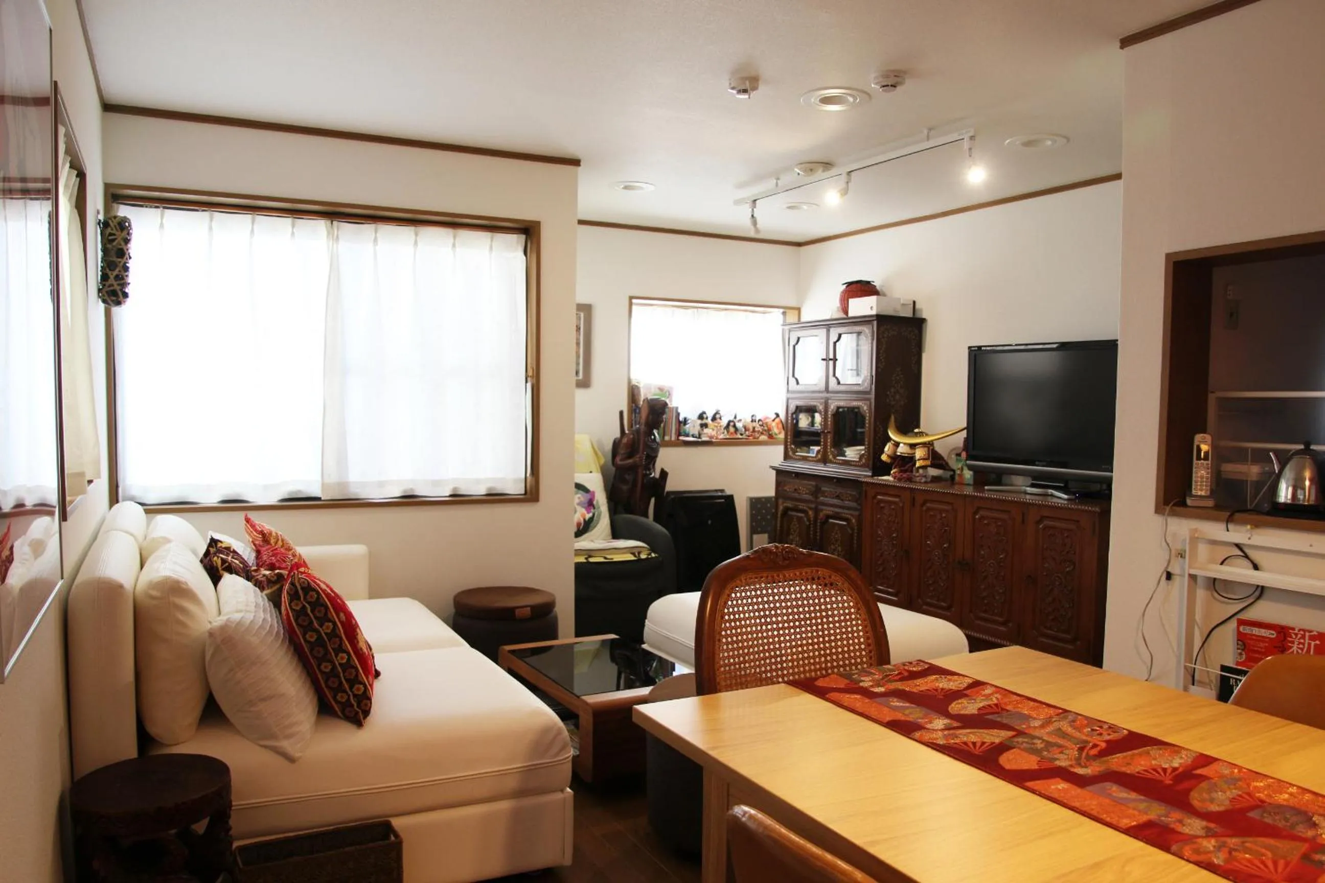 Living room in HAMA HILLS Shinjuku