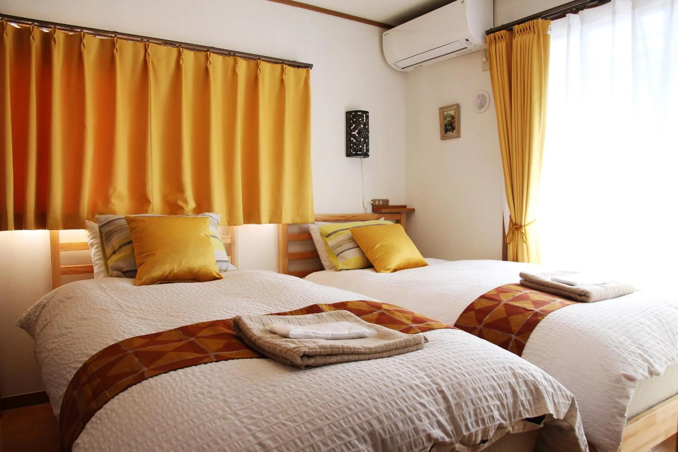 Bed in HAMA HILLS Shinjuku