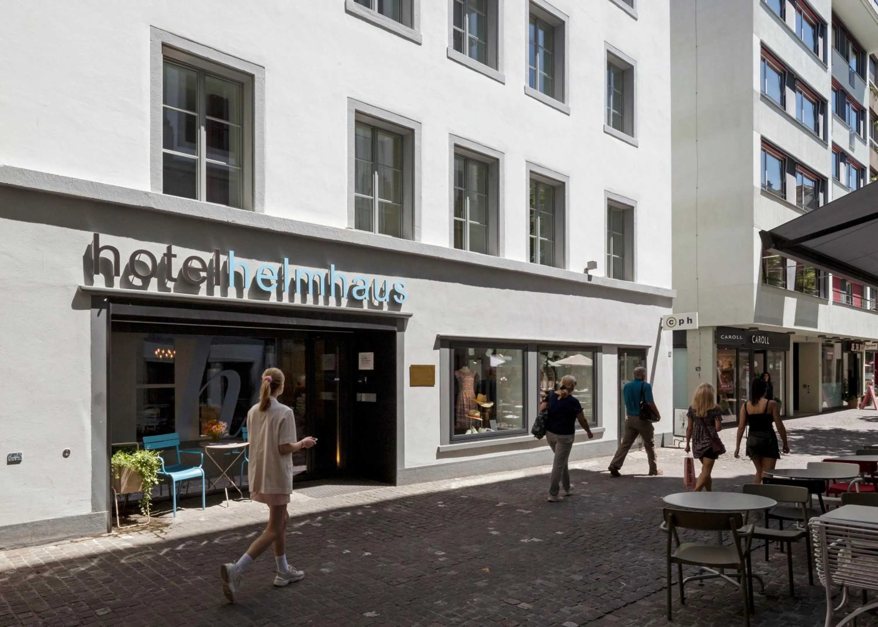 Property building in Boutique Hotel Helmhaus Zürich