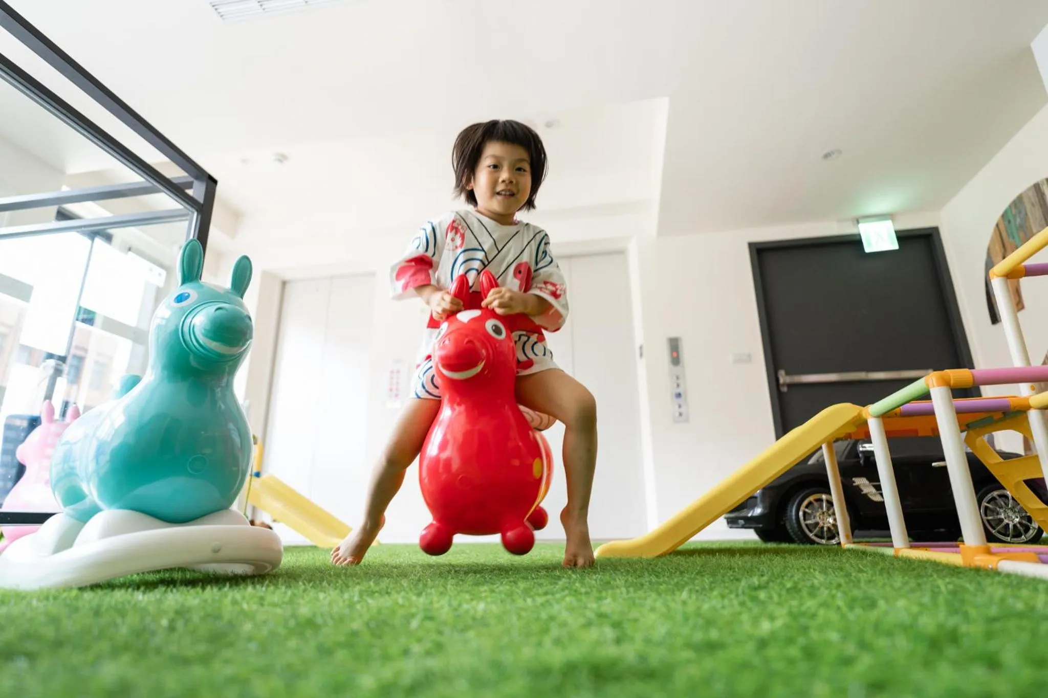 Children play ground in Hotel Lounge