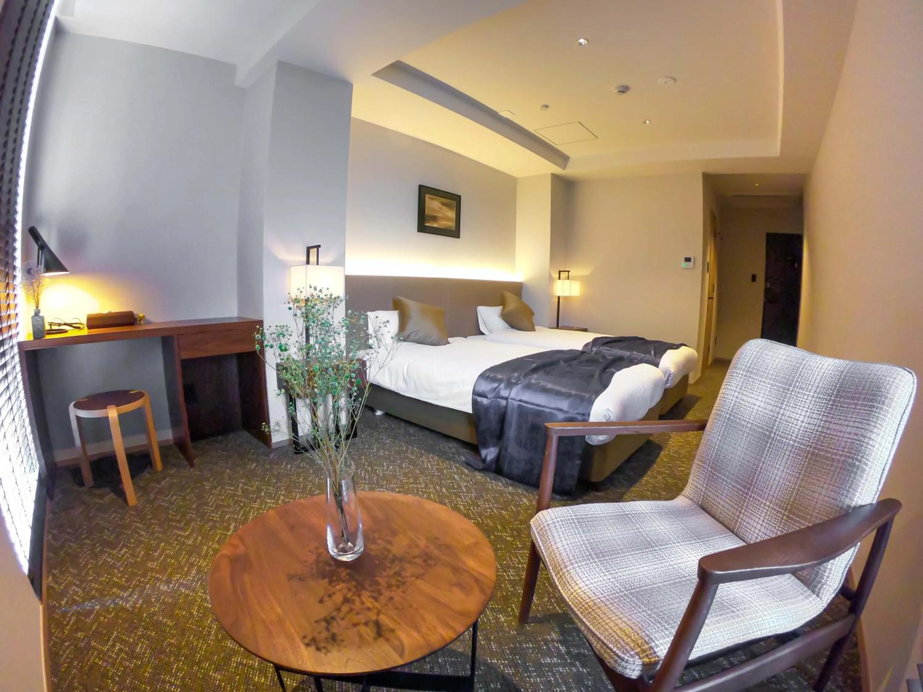 Bed in Hotel S-Presso South