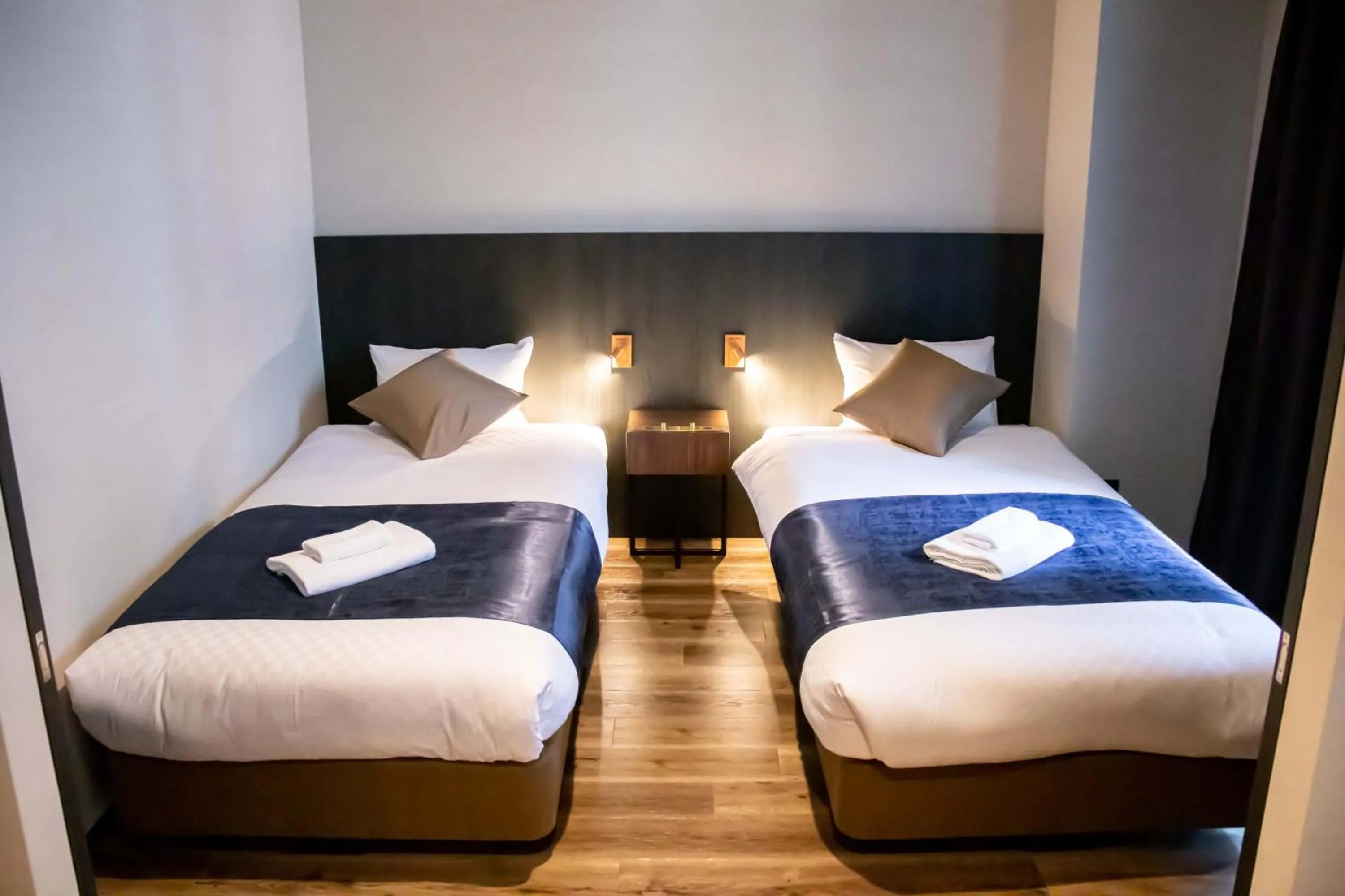 Bed in Hotel S-Presso South