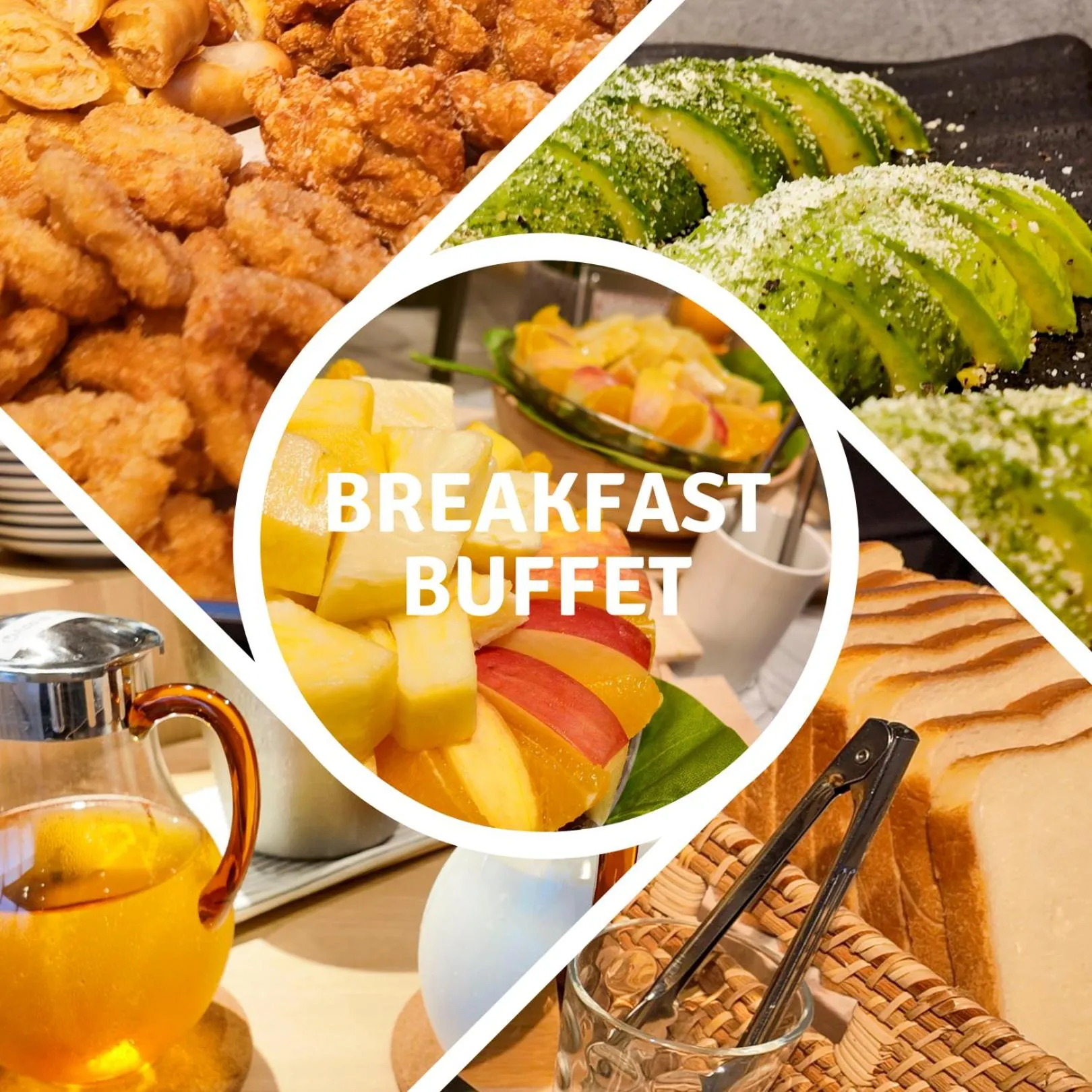 Buffet breakfast in Hotel S-Presso South