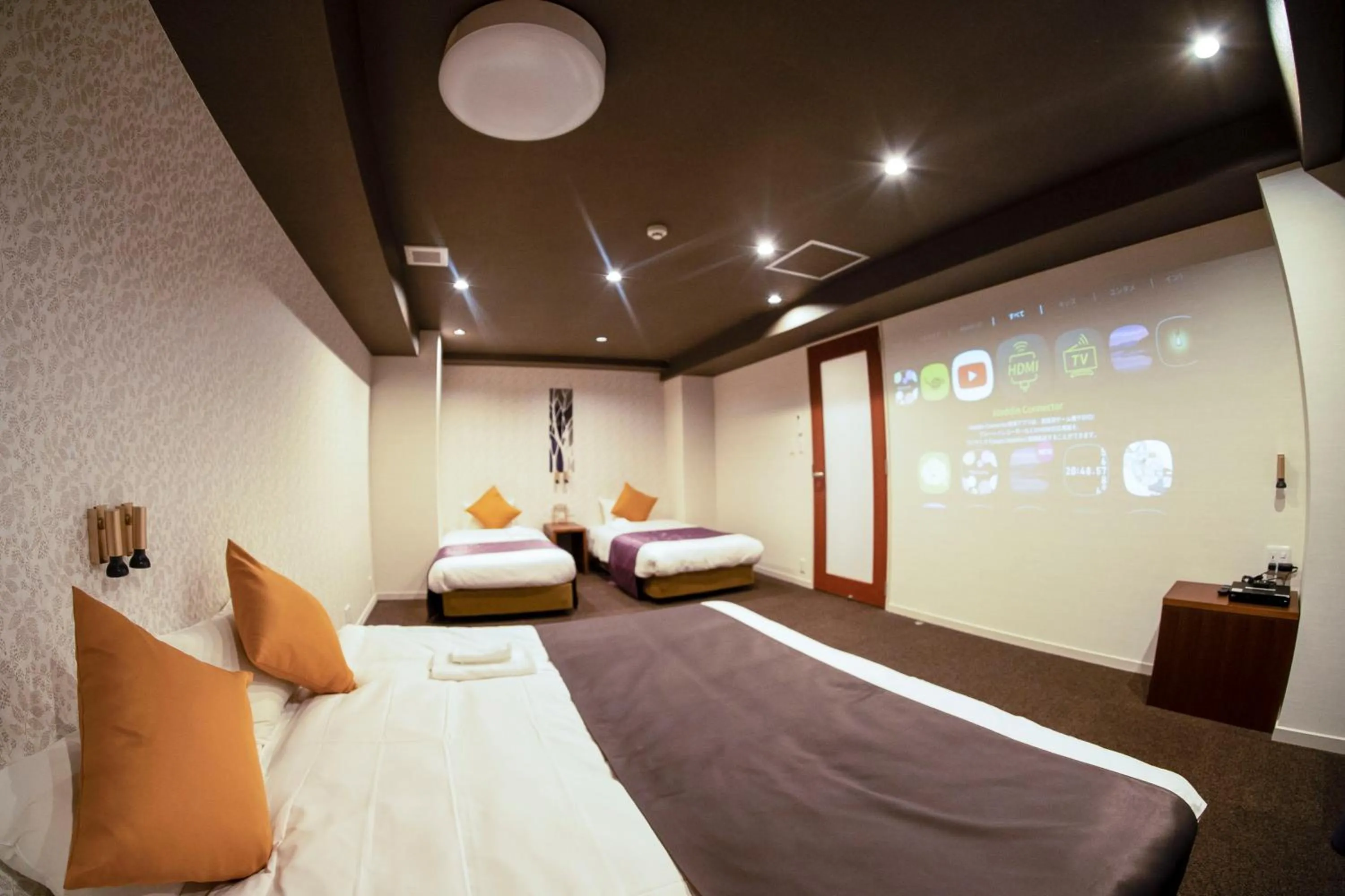 Bed in Hotel S-Presso West