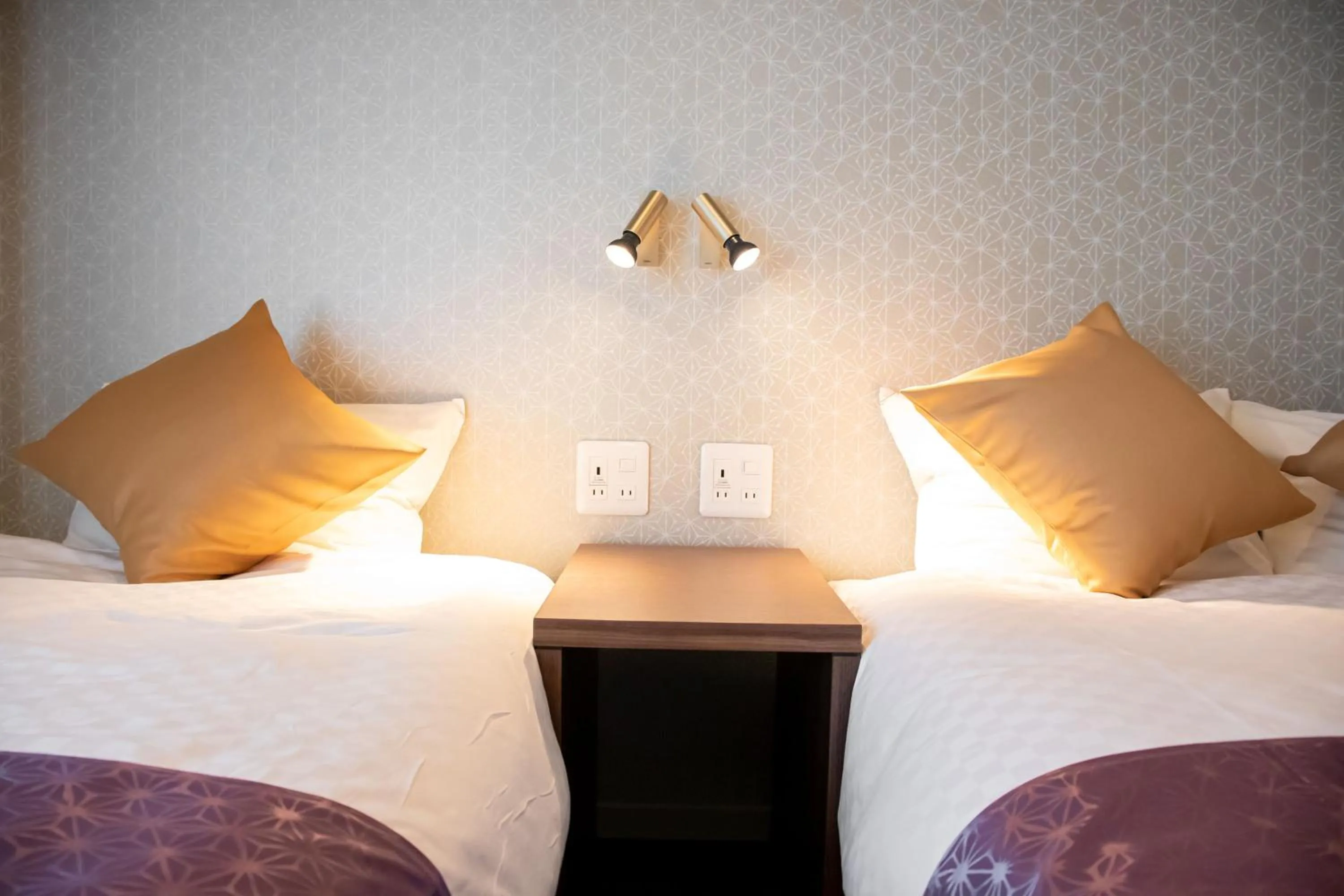 Bed in Hotel S-Presso West