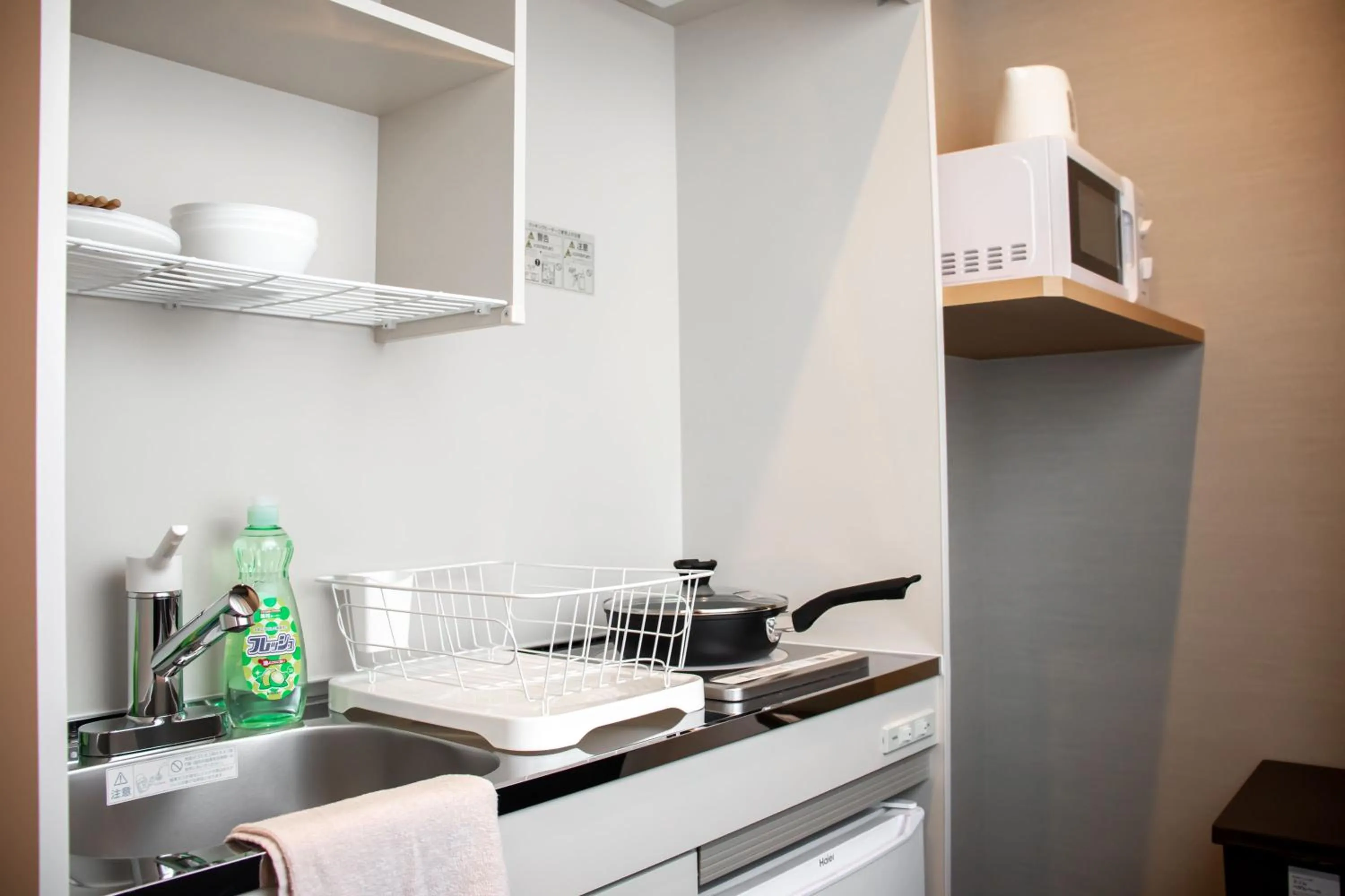 Kitchen or kitchenette in Hotel S-Presso West