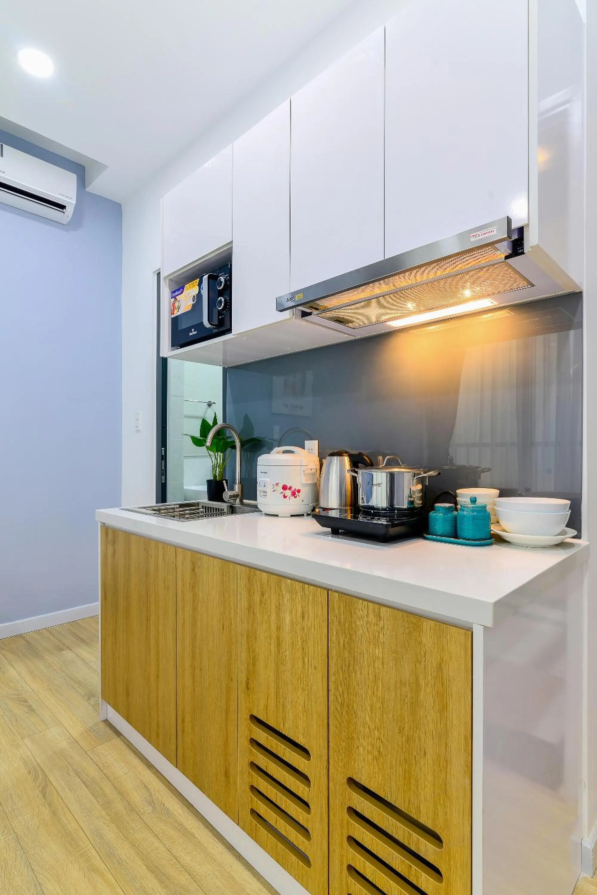 Kitchen or kitchenette in Cozrum Homes - Saphera Residence