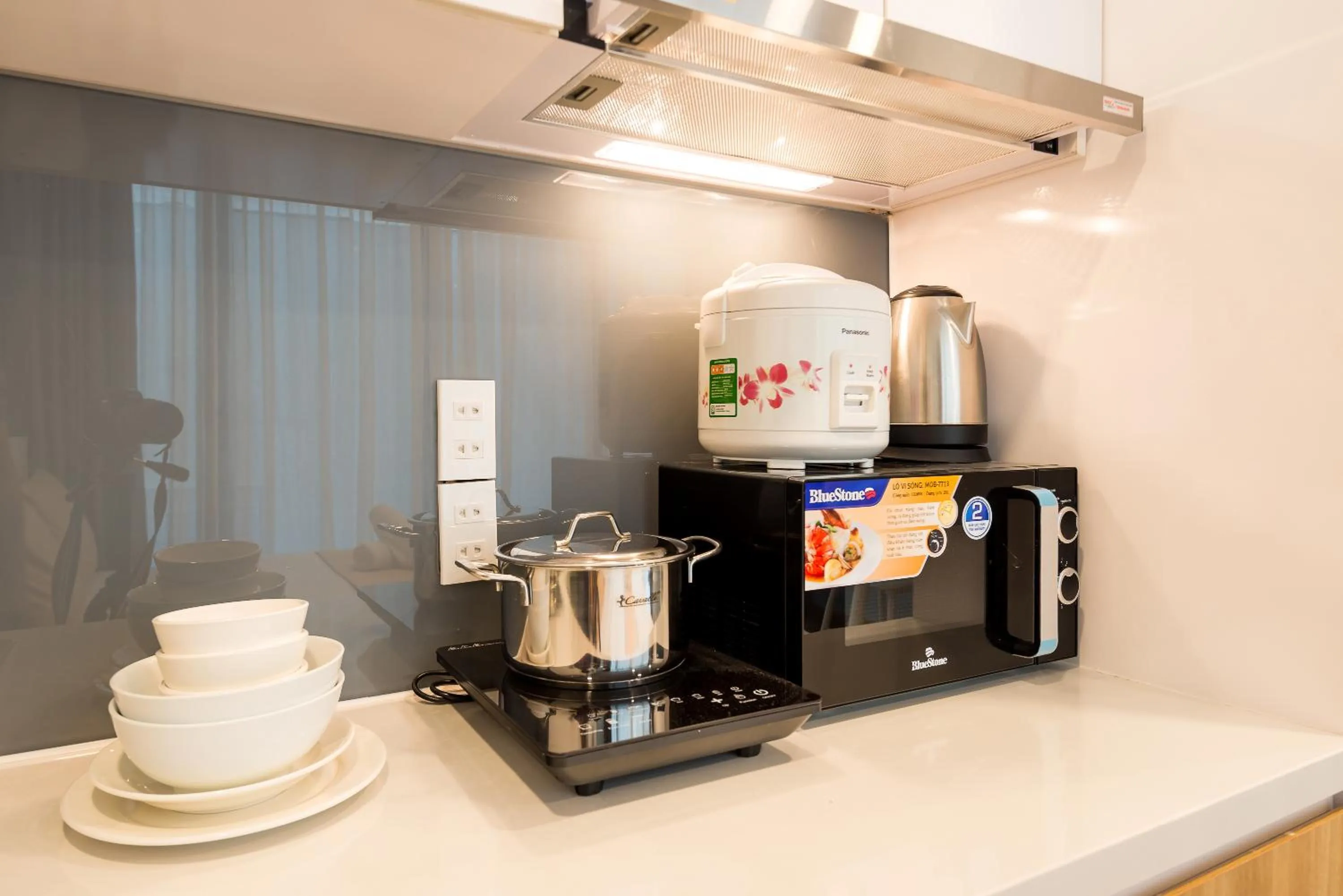 Kitchen or kitchenette in Cozrum Homes - Saphera Residence