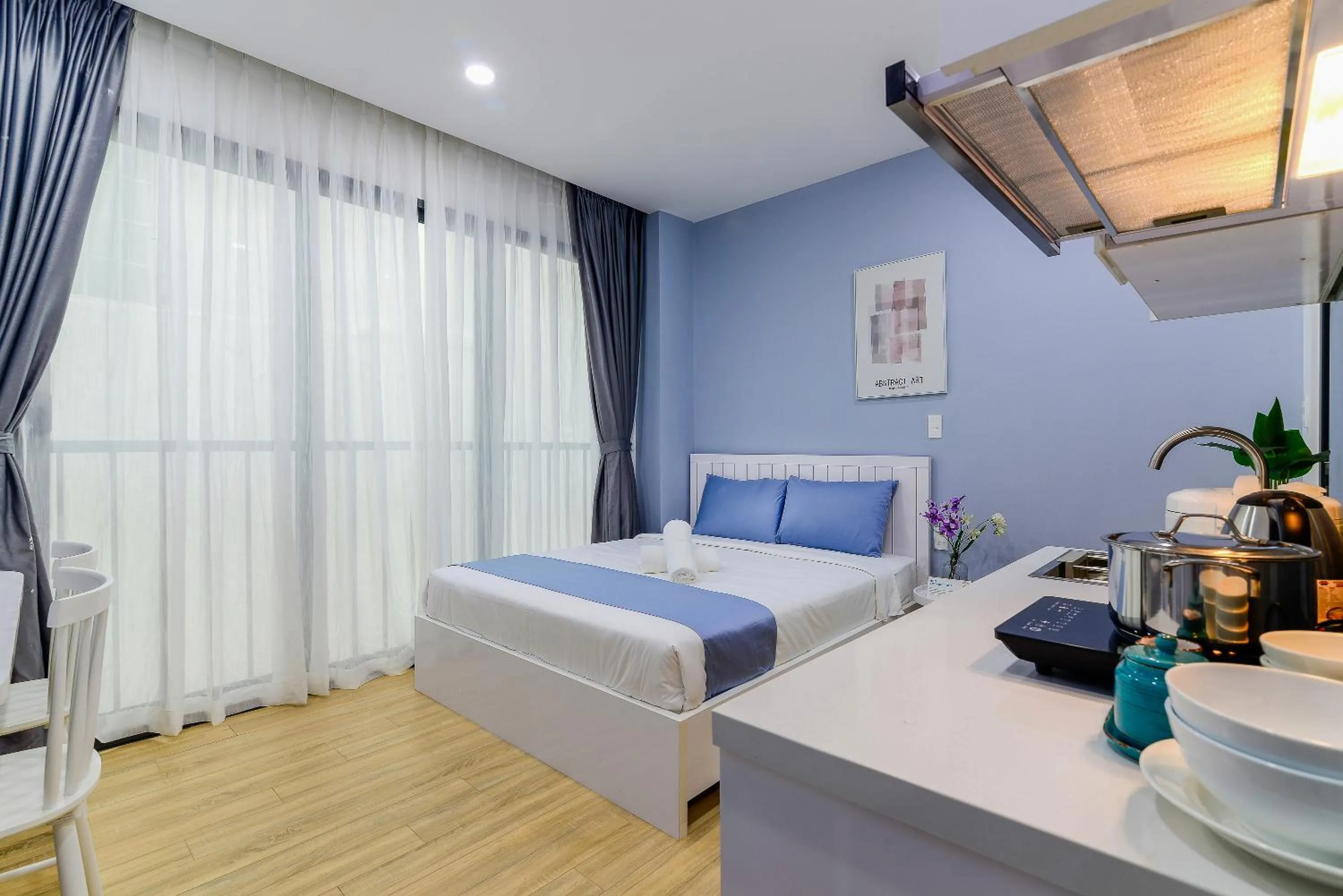 Bedroom, Bed in Cozrum Homes - Saphera Residence