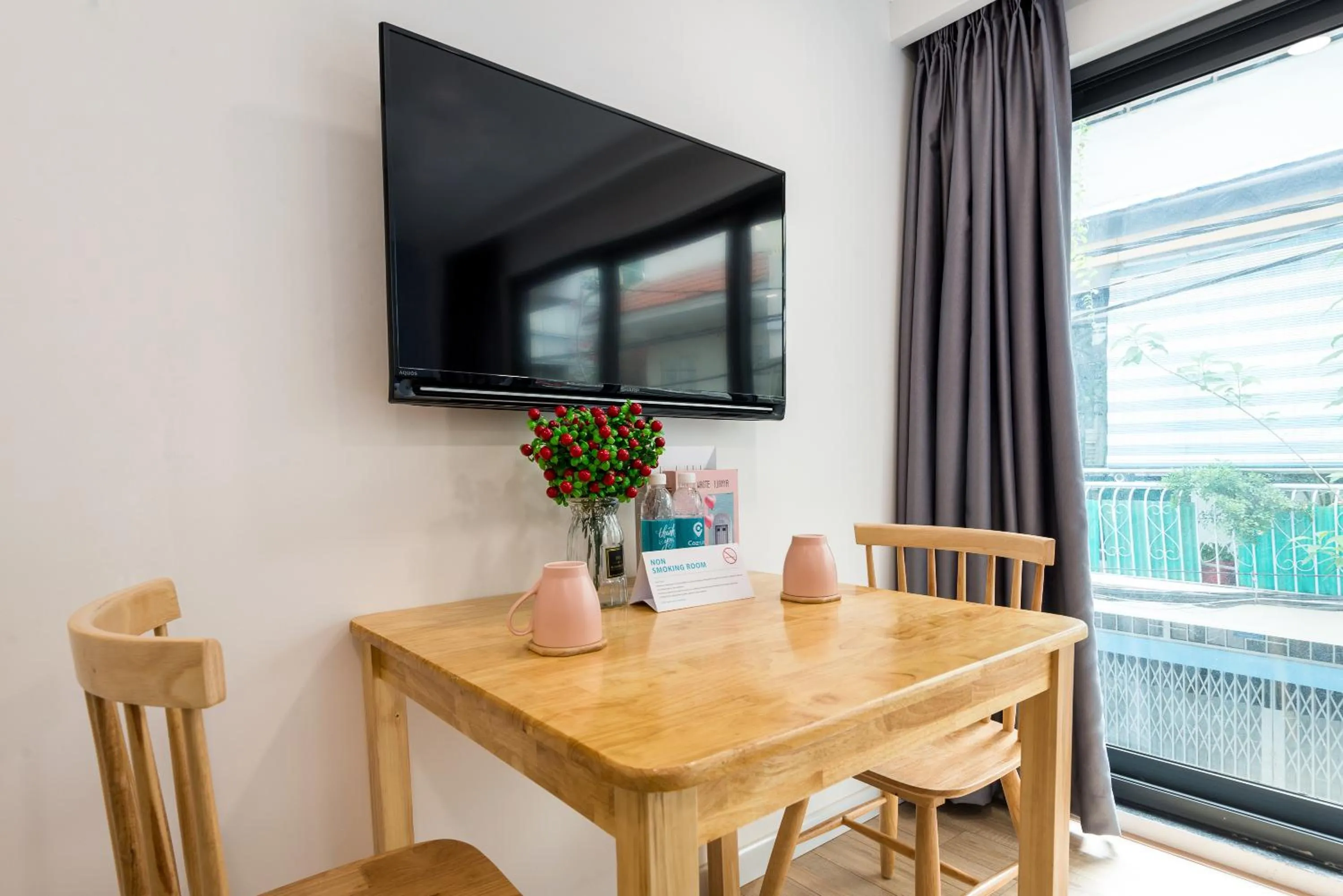 TV and multimedia in Cozrum Homes - Saphera Residence