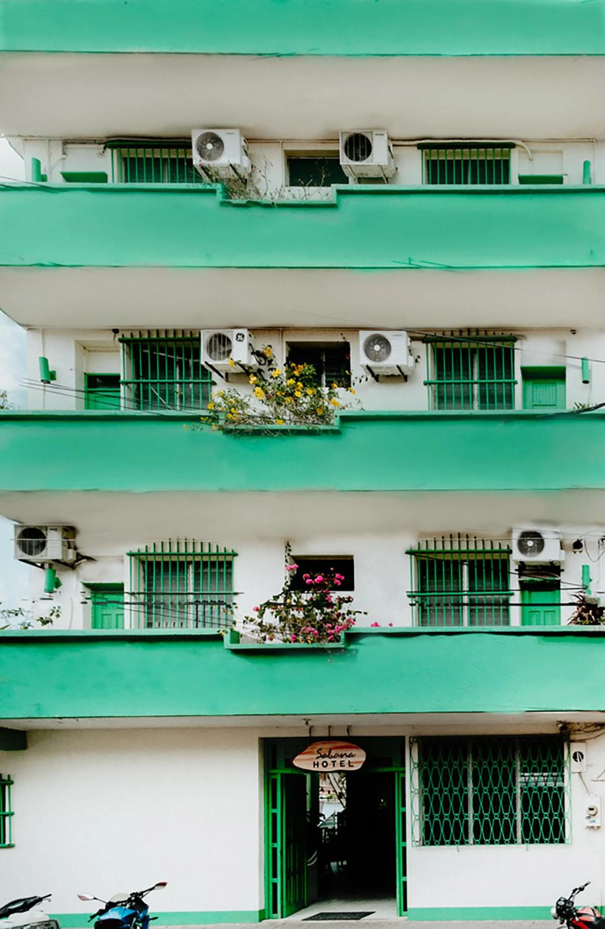 Facade/entrance in Hotel Sabana