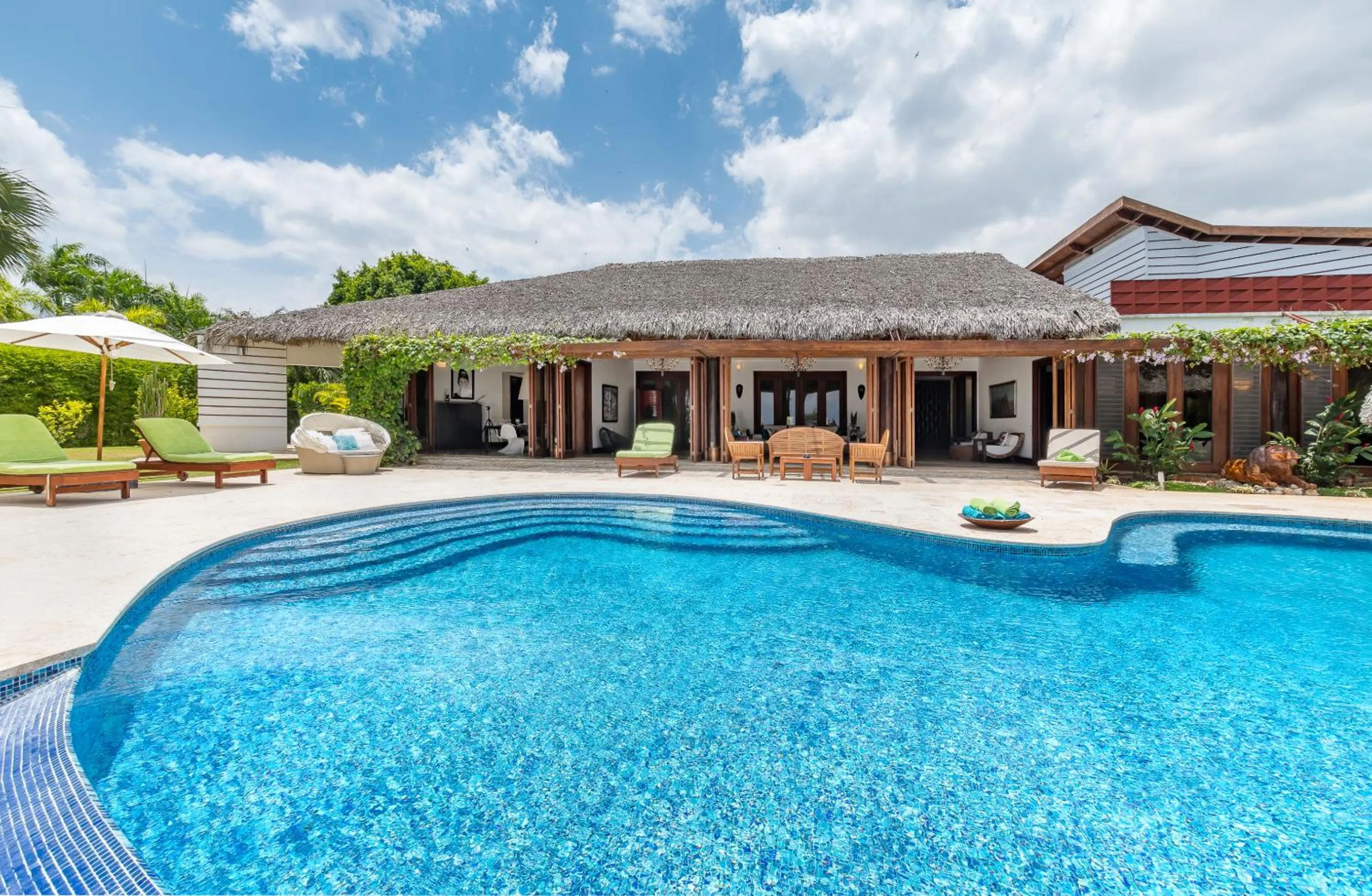 Property building in Unique Villa with Ocean and River Views - Staff & Golf Carts