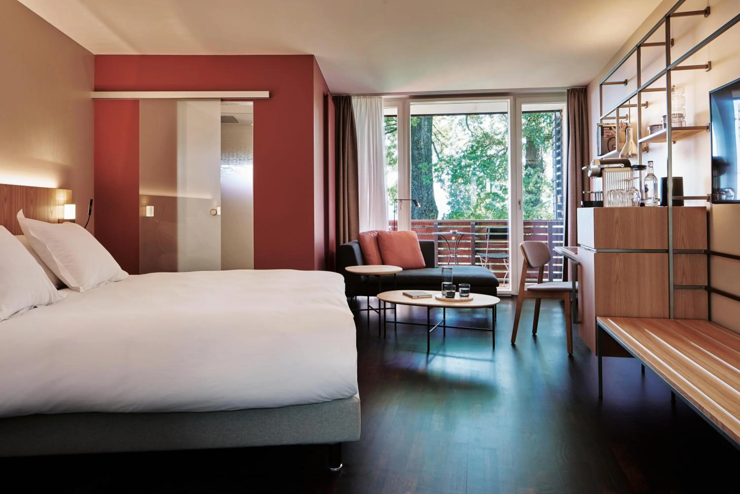 Photo of the whole room, Bed in Sorell Boutique-Hotel Zürichberg