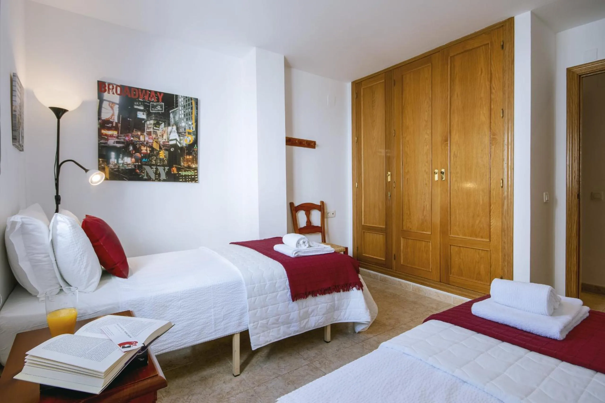 Bed in Ático Salonica