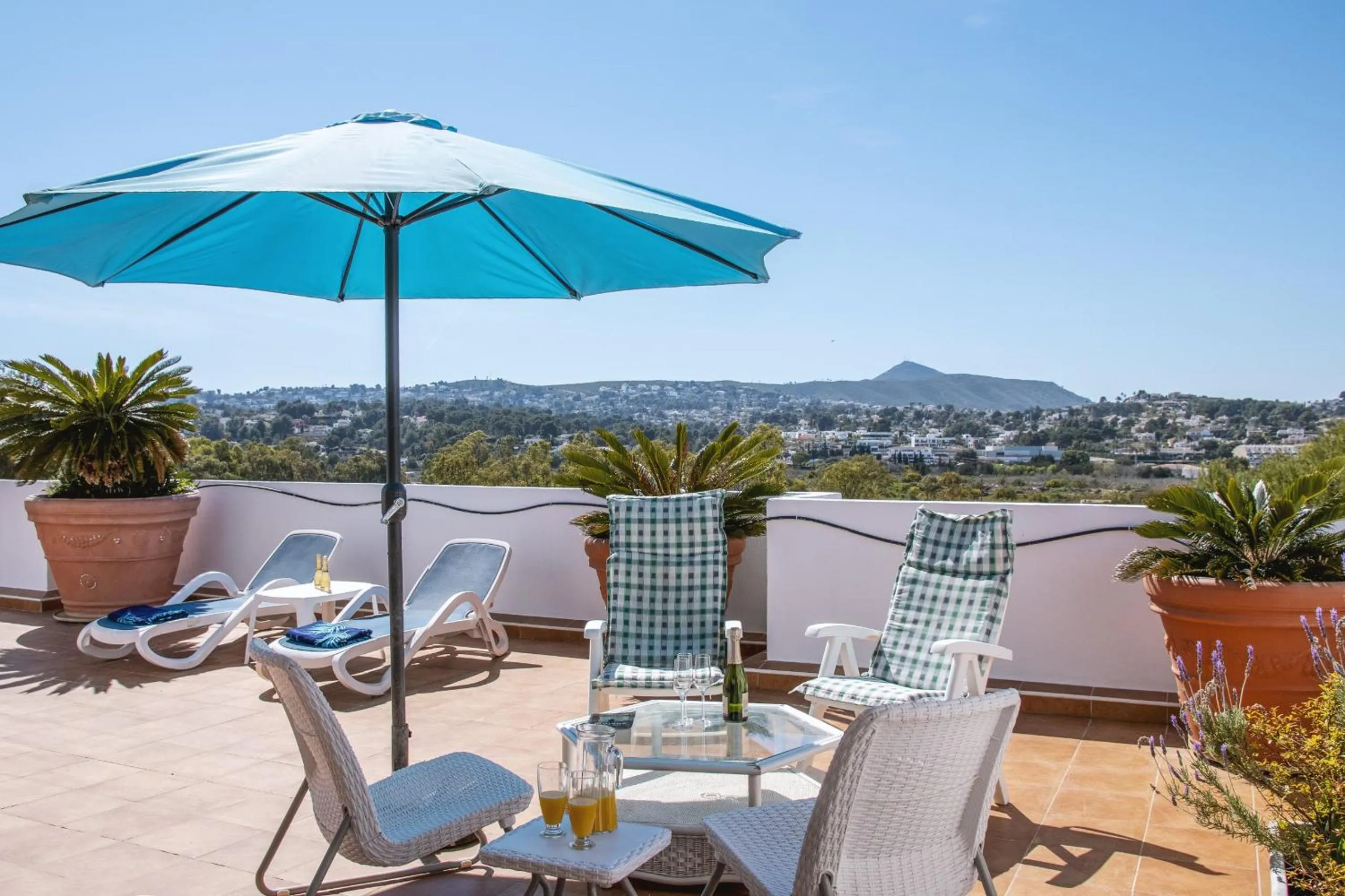 Balcony/Terrace in Ático Salonica