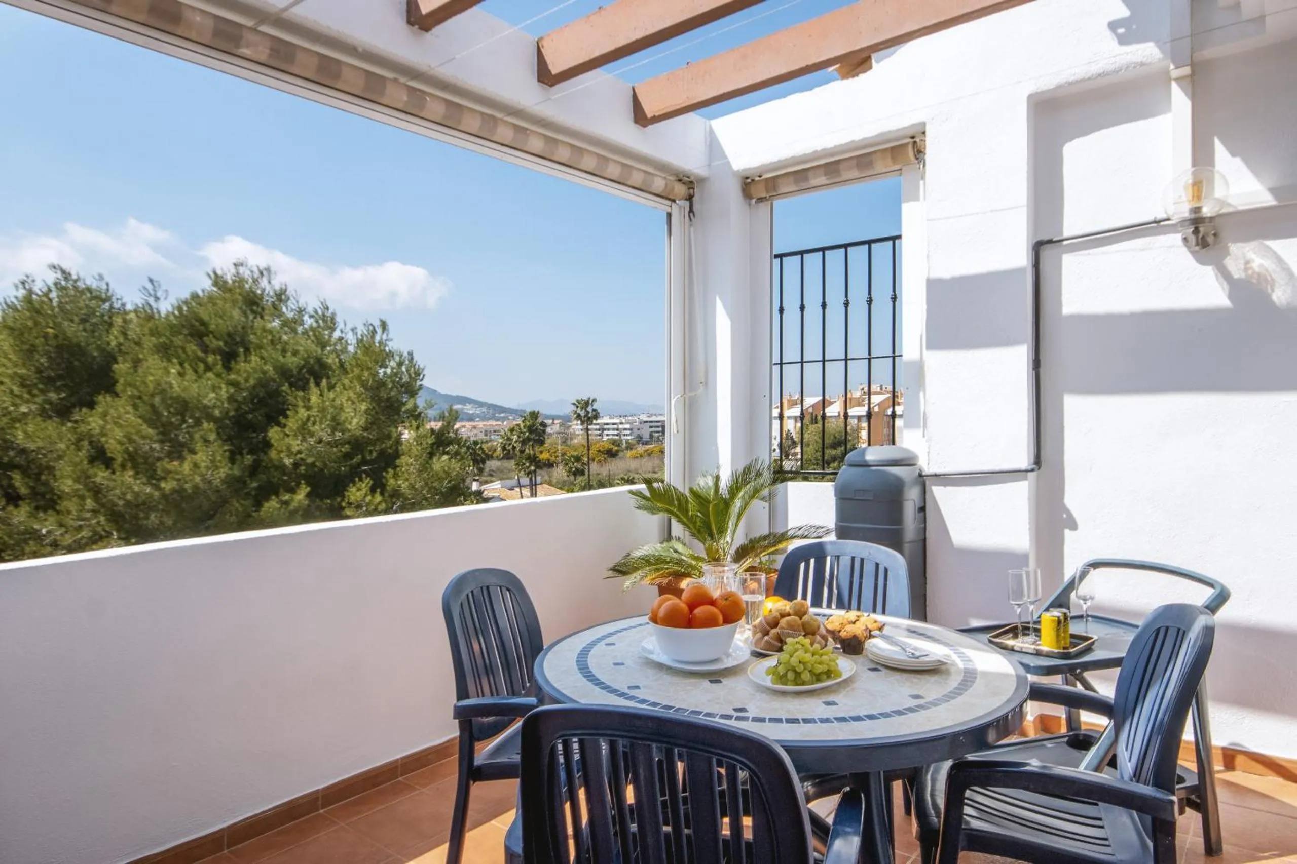 Balcony/Terrace in Ático Salonica