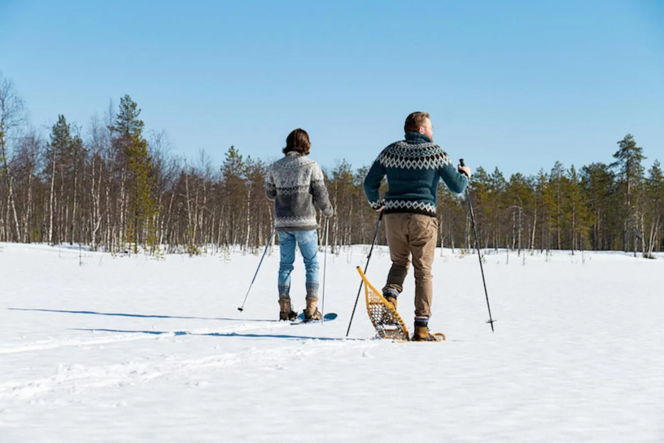 Skiing in Metsä Kolo