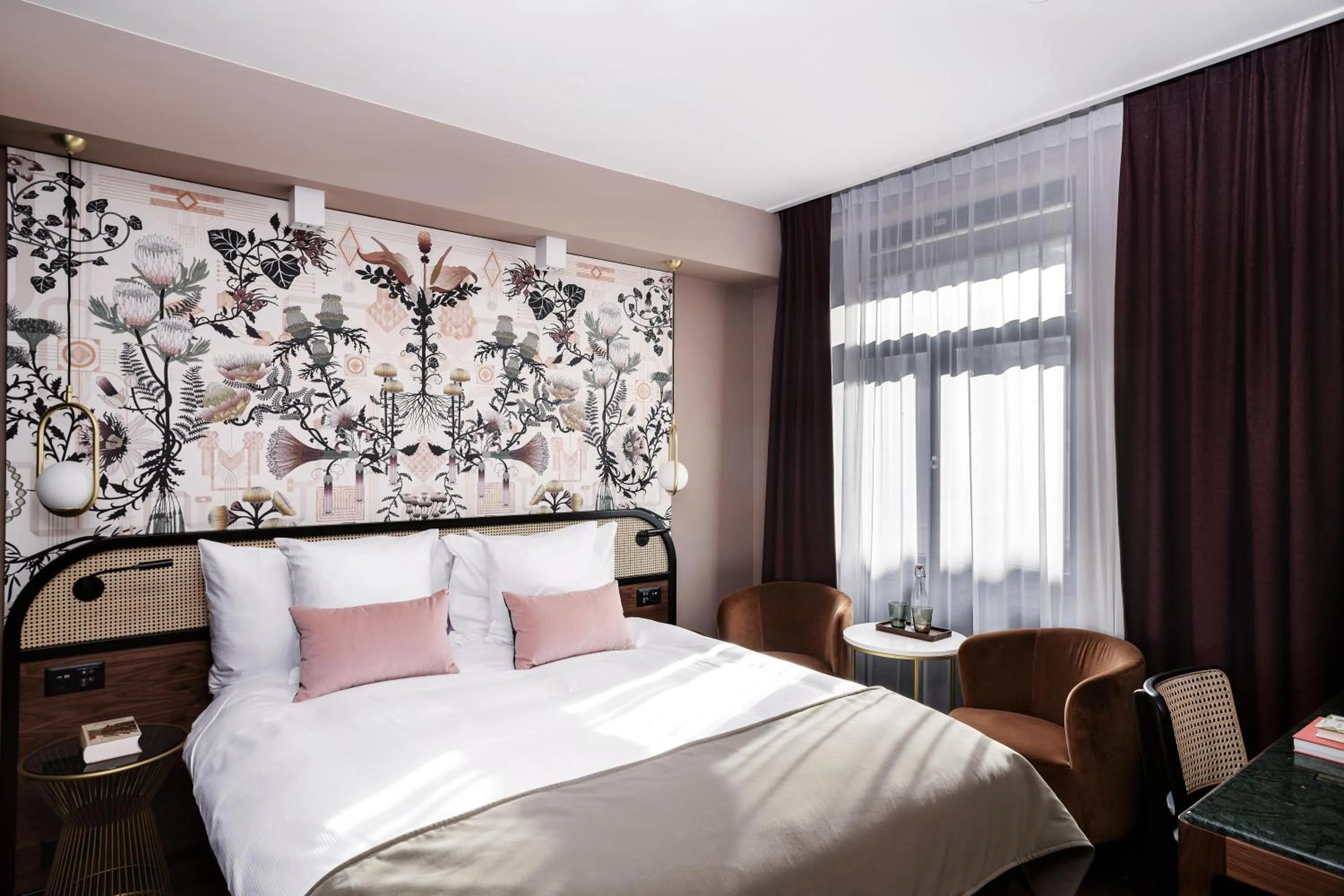 Bed in Sorell Boutique-Hotel Seidenhof Zürich