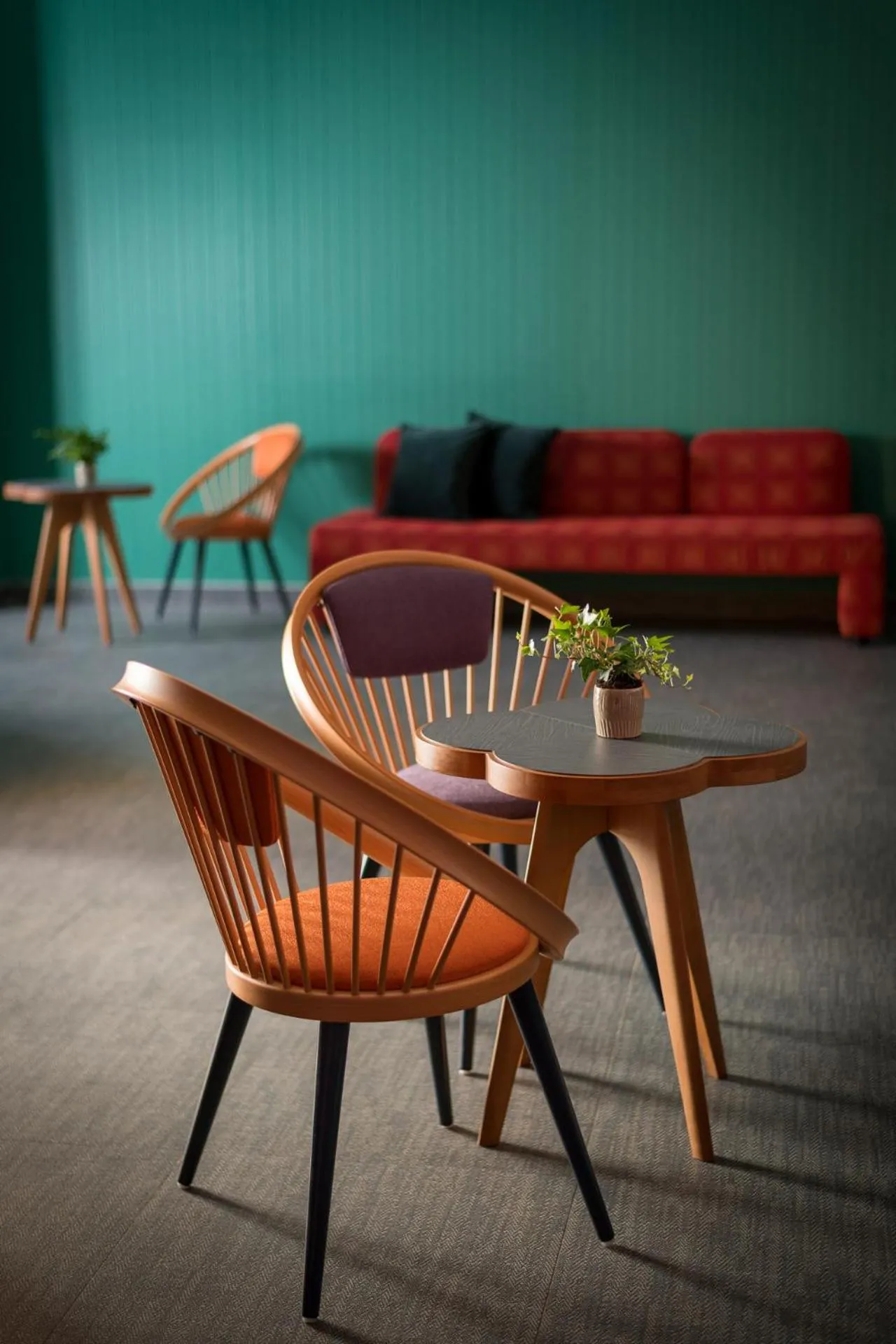 Seating area in Hotel Rainbow ***S