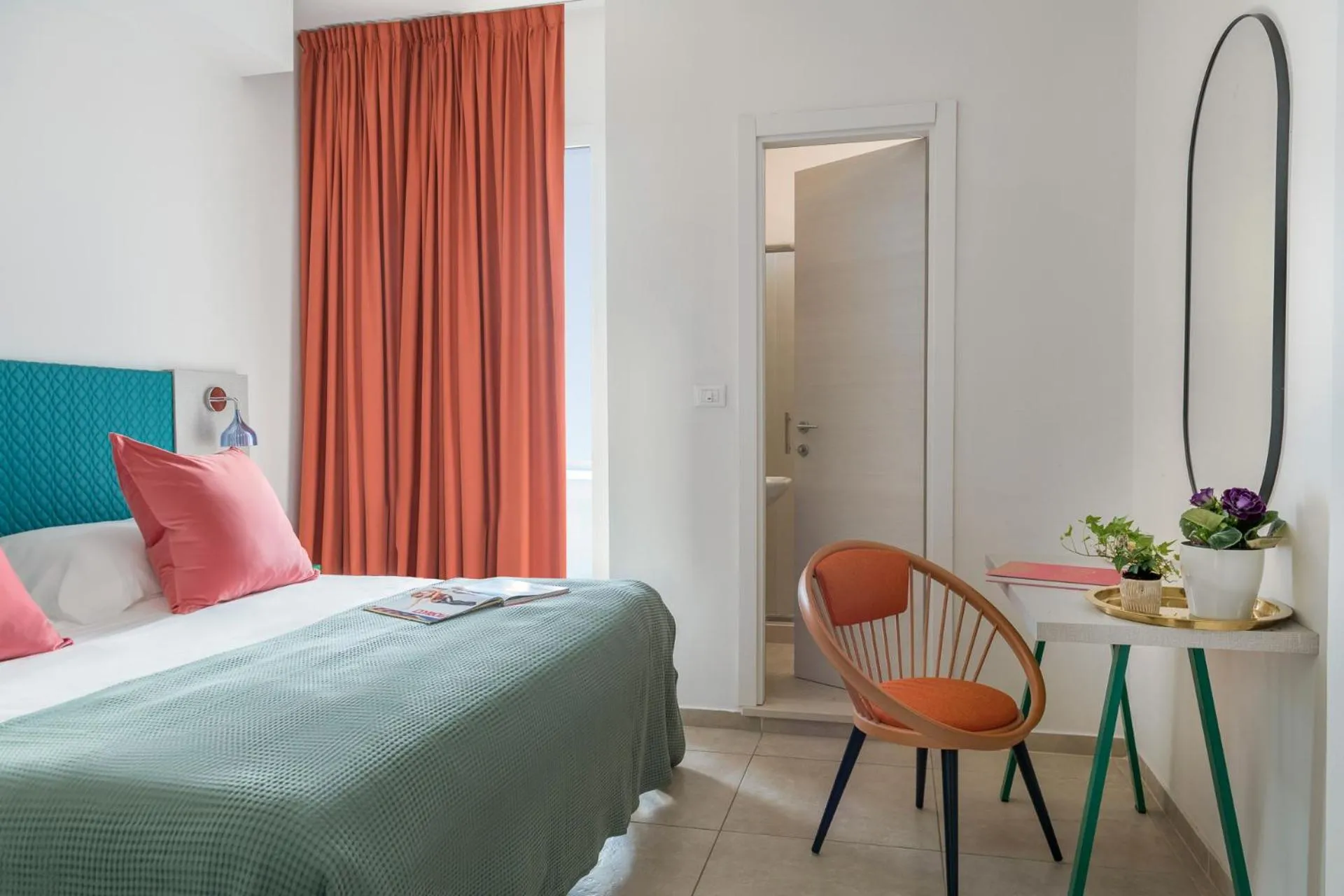Bed in Hotel Rainbow ***S