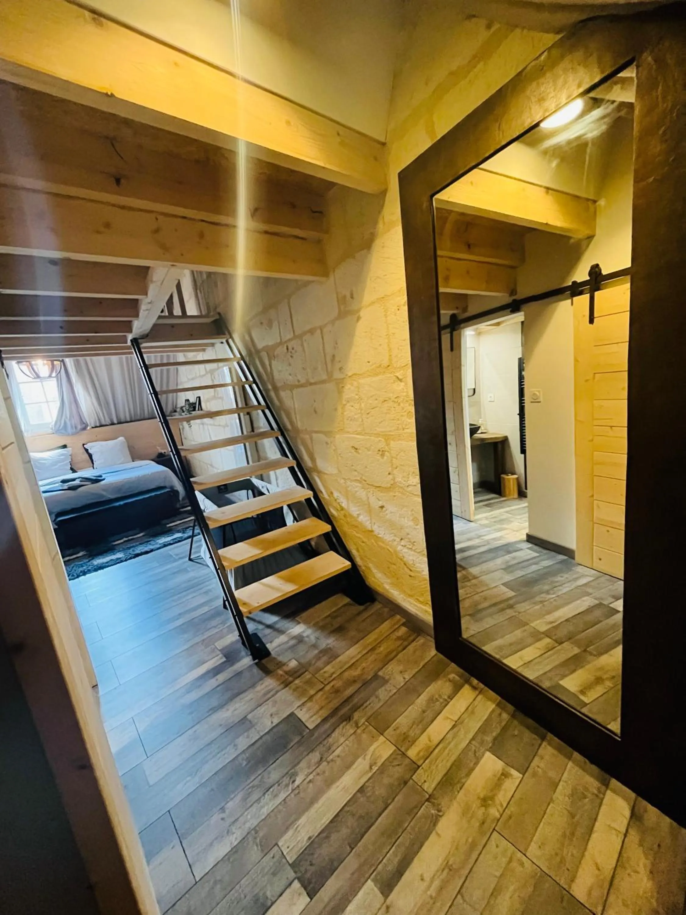 Bedroom in Chez mimie les hôtes