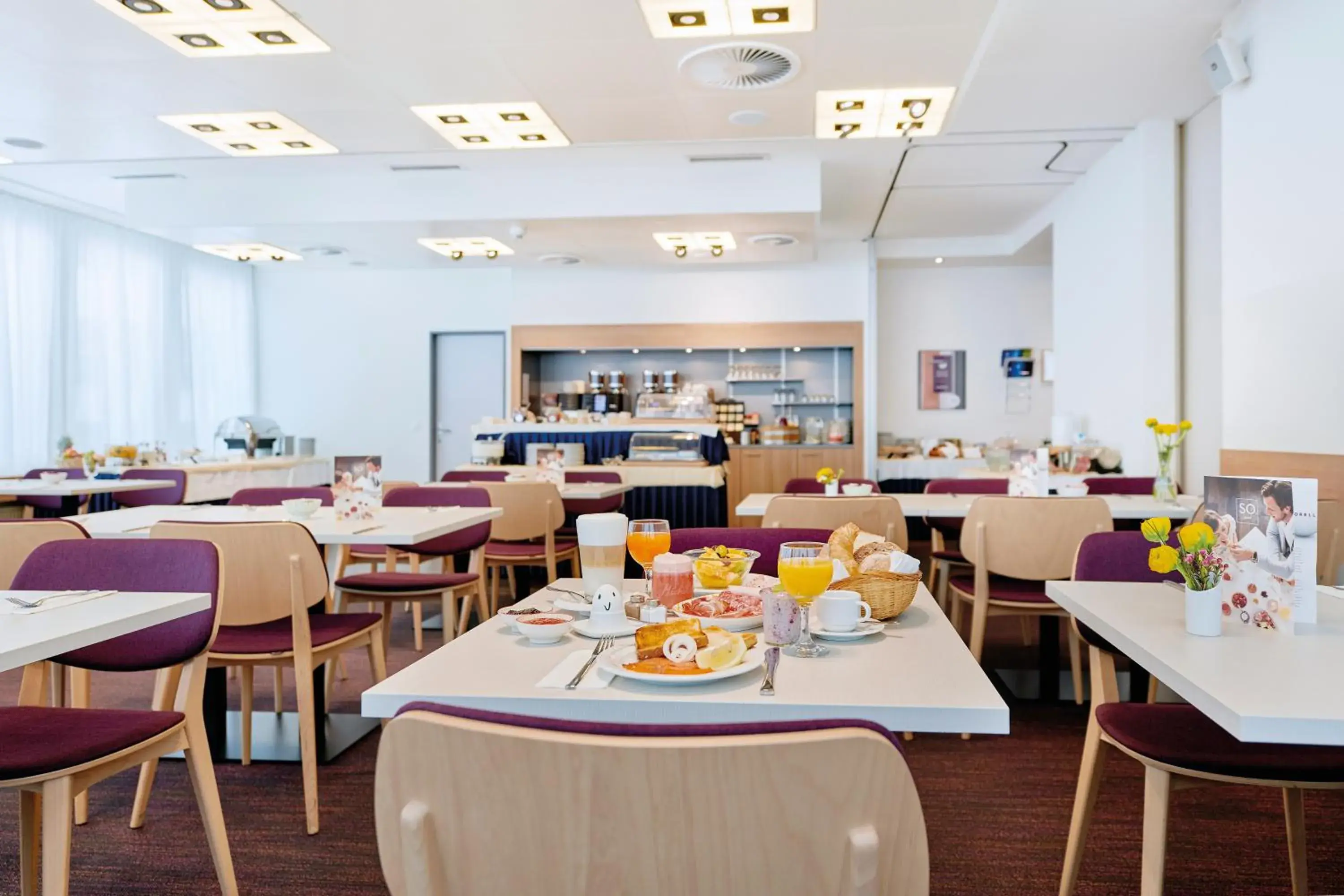 Buffet breakfast in Sorell Business Hotel Ador Bern Buffet breakfast in Sorell Business Hotel Ador Bern