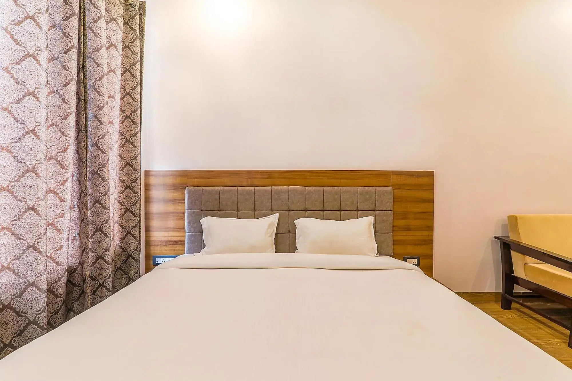 Bed in FabExpress Global Inn New Bed in FabExpress Global Inn New