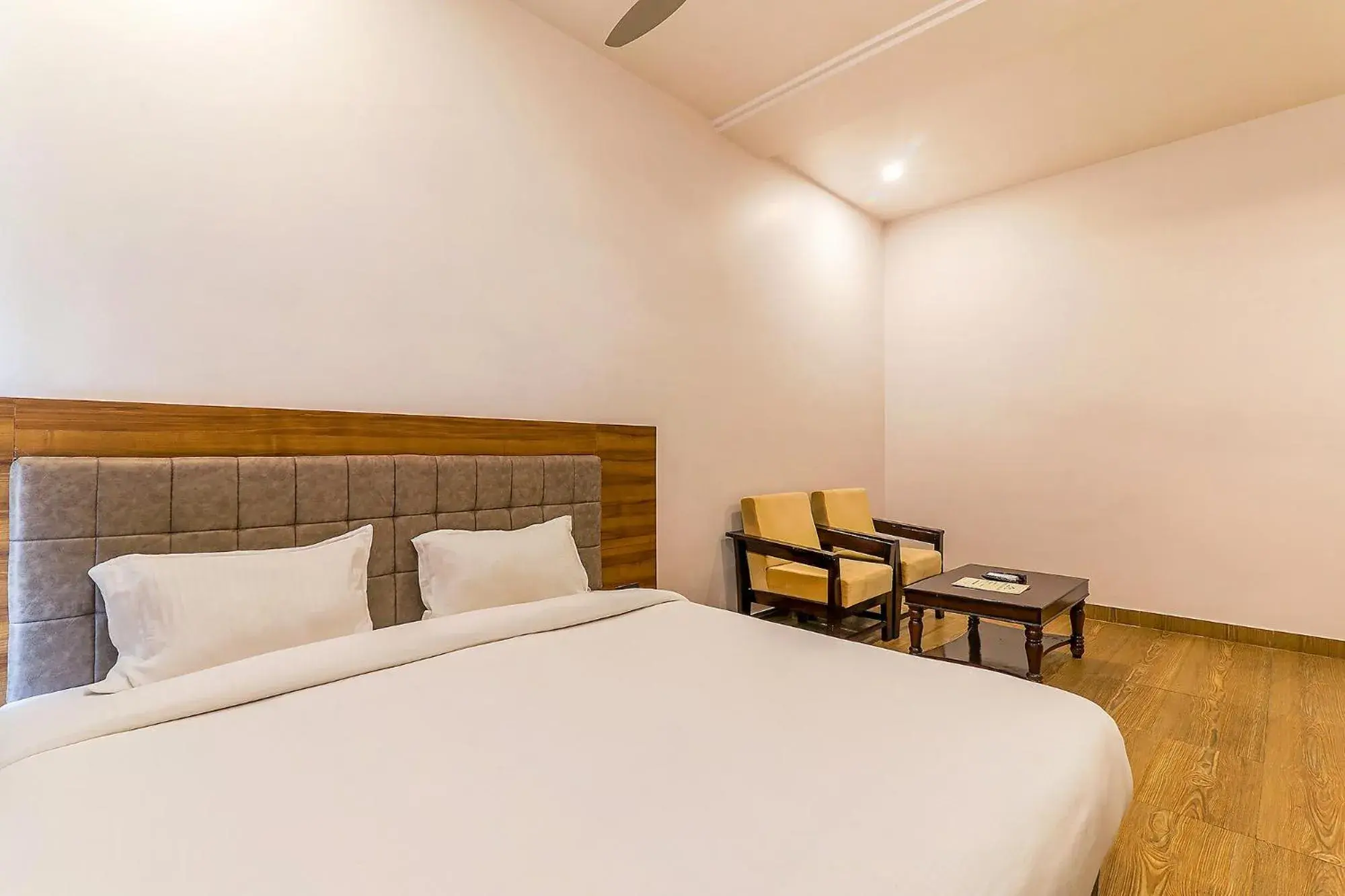 Bed in FabExpress Global Inn New Bed in FabExpress Global Inn New